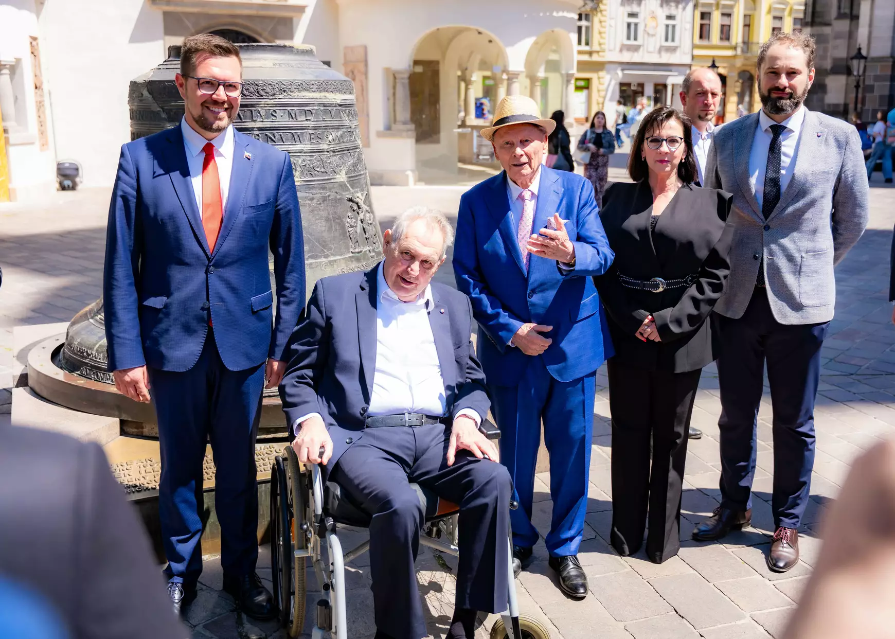 Miloš Zeman, köztársasági elnök, látogatás, Kassa, Rudolf Schuster, Rastislav Trnka
