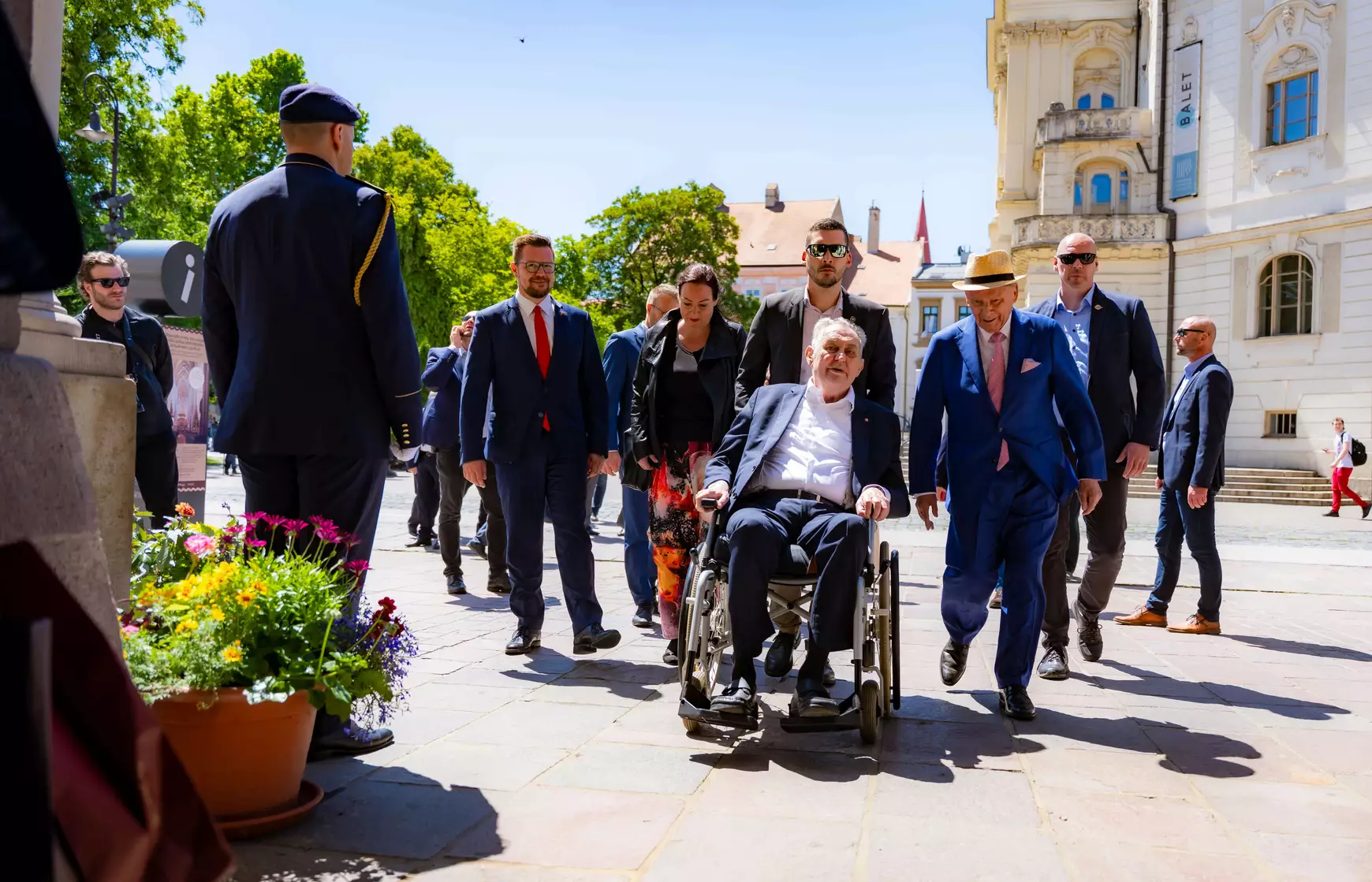 Miloš Zeman, köztársasági elnök, látogatás, Kassa, Rudolf Schuster, Rastislav Trnka