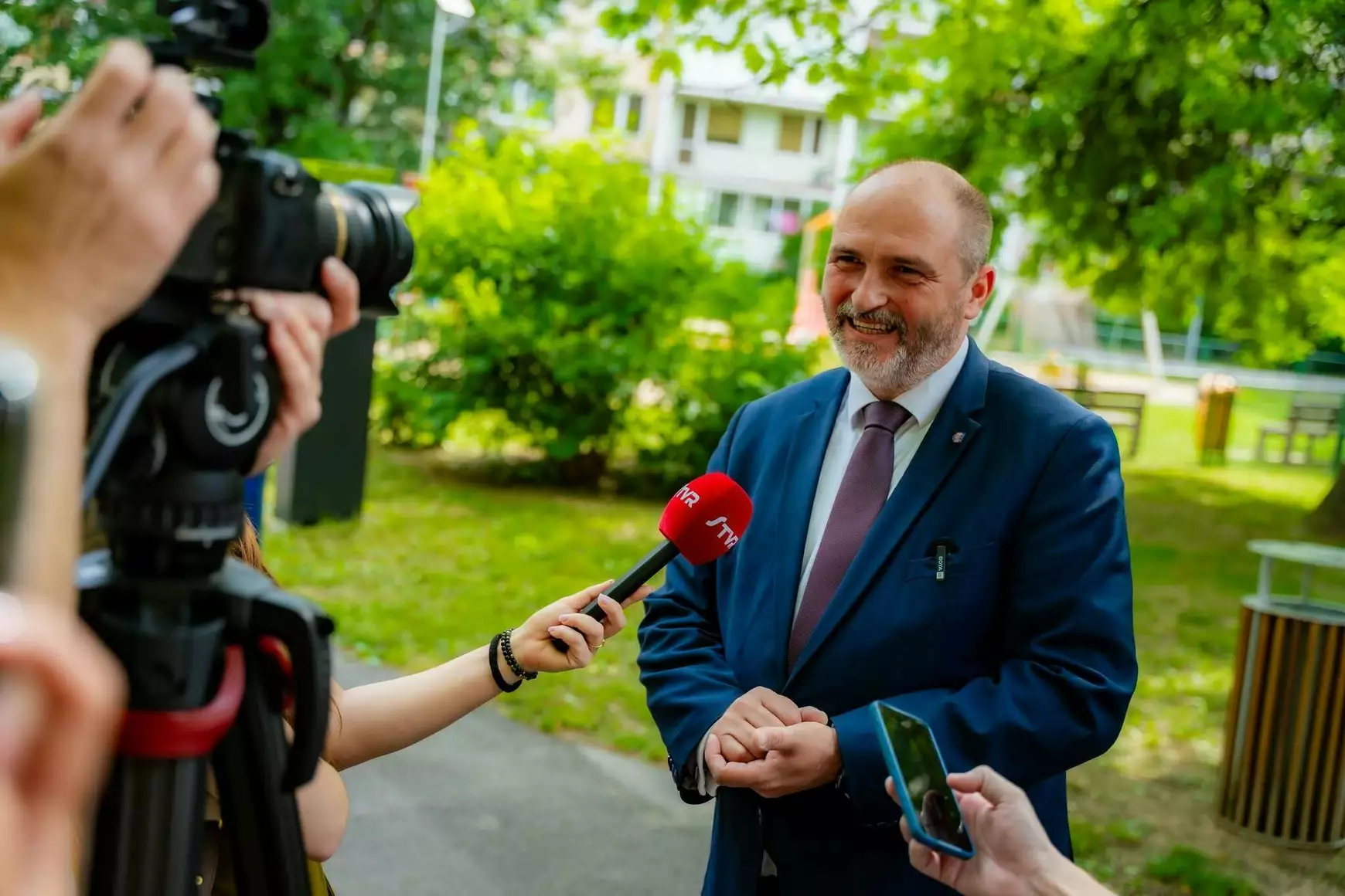 Münster Tivadar, polgármester, Kassa, park, tábla