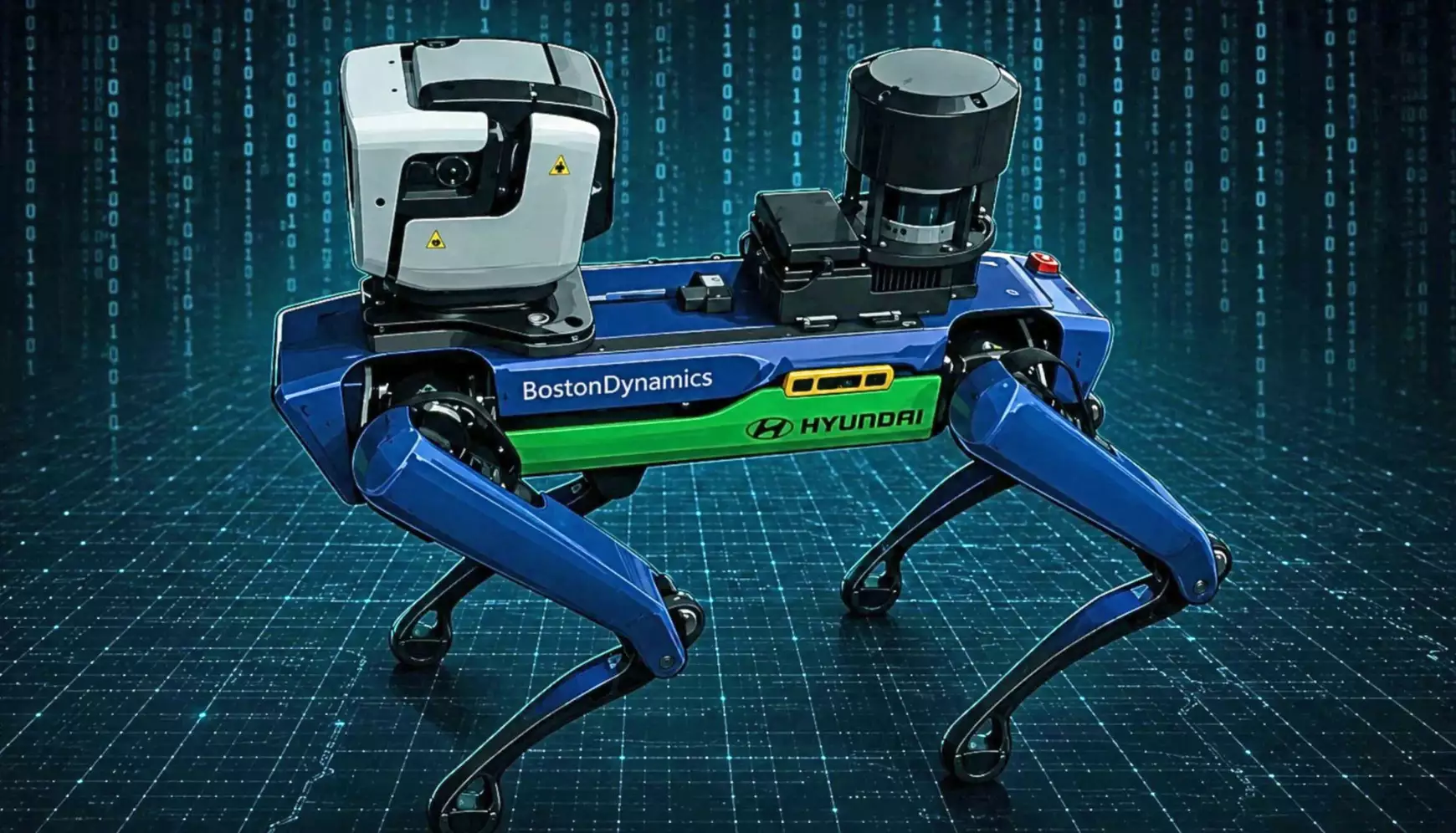 Négylábú robot a Boston Dynamics-tól 