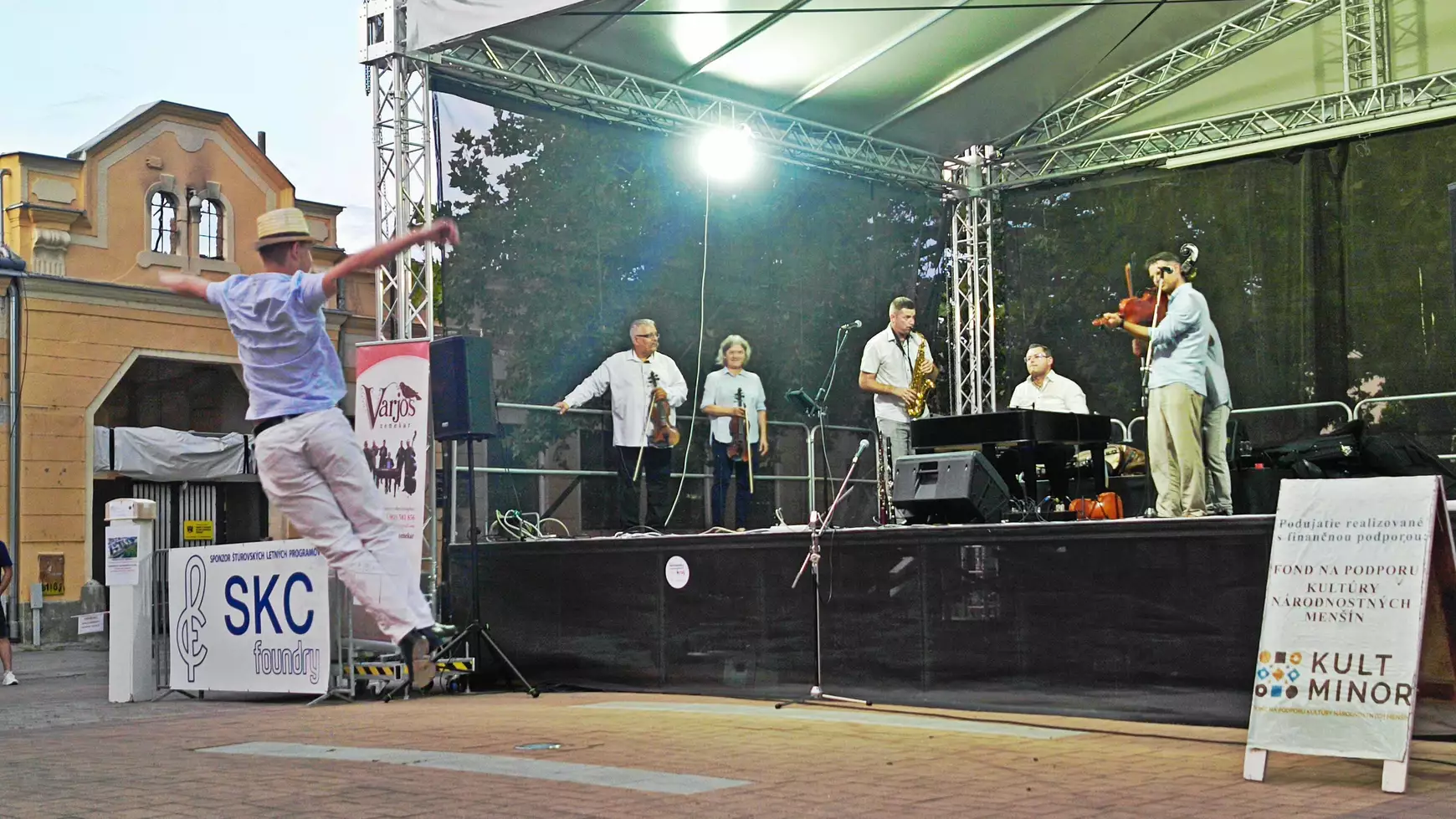 Az első és legbátrabb táncoló
