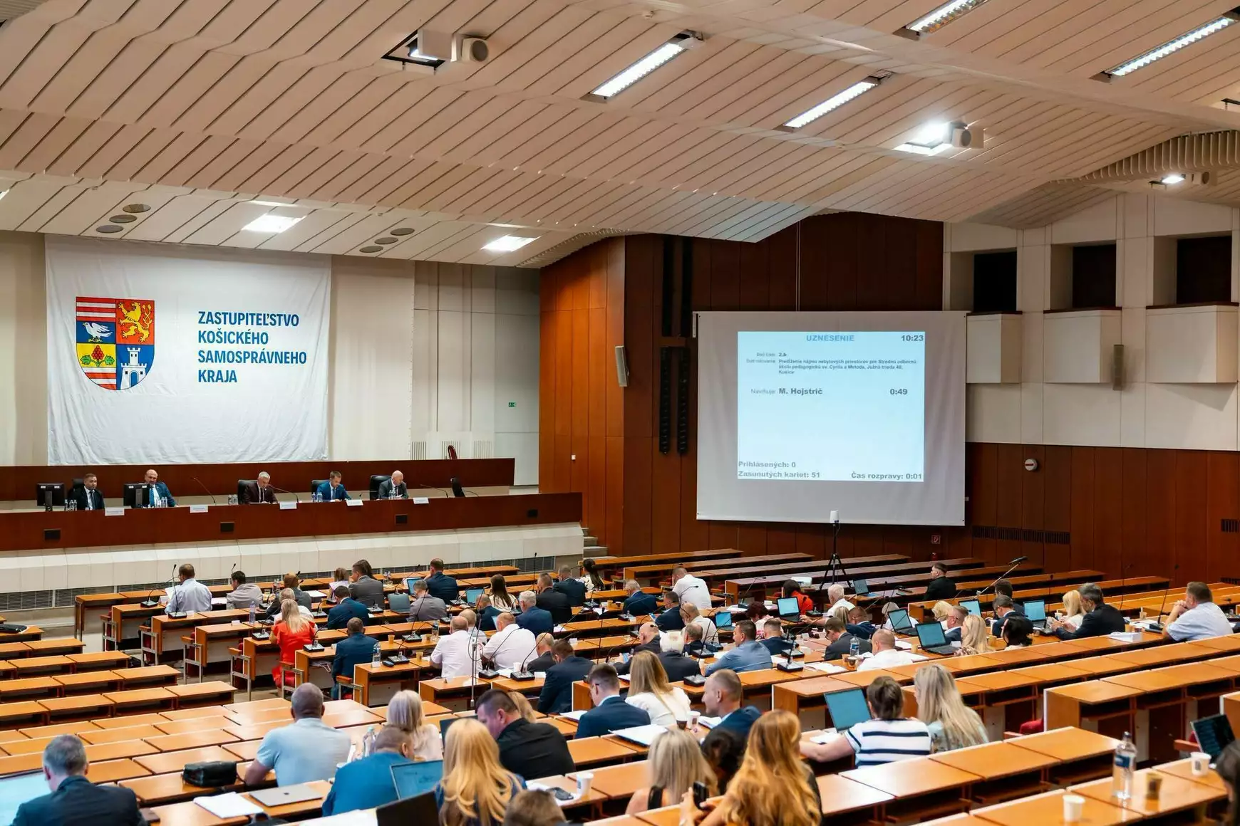 Kassa megye, KSK, megyei képviselők, képviselő-testület