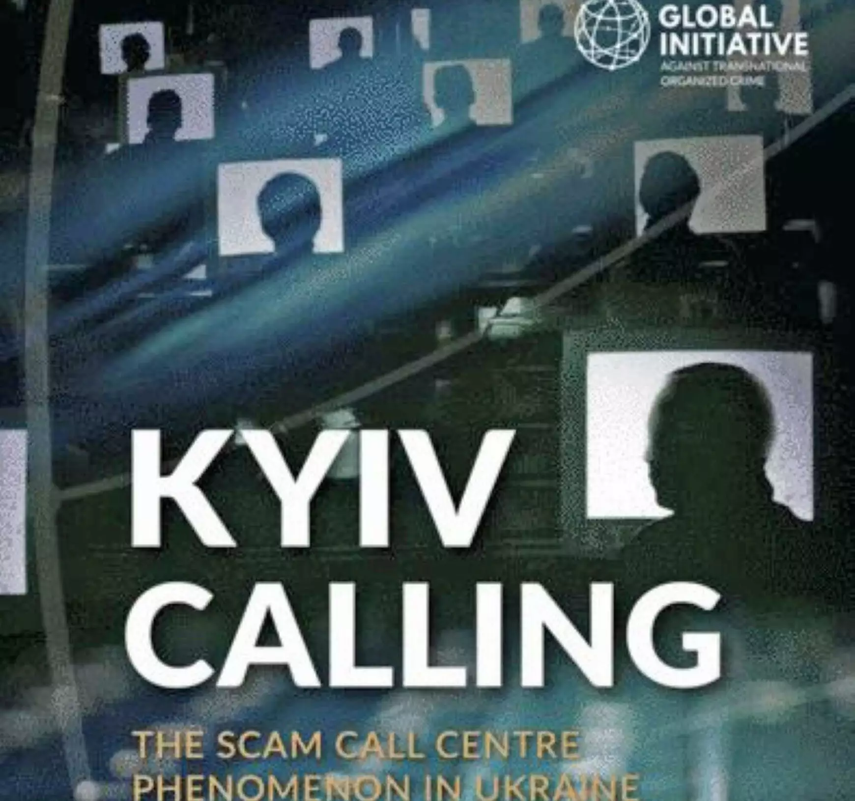 A Global Initiative Against Transnational Organized Crime jelentése az Ukrajnából működtetett telefonos csalásokról - GIATOC reprofotó