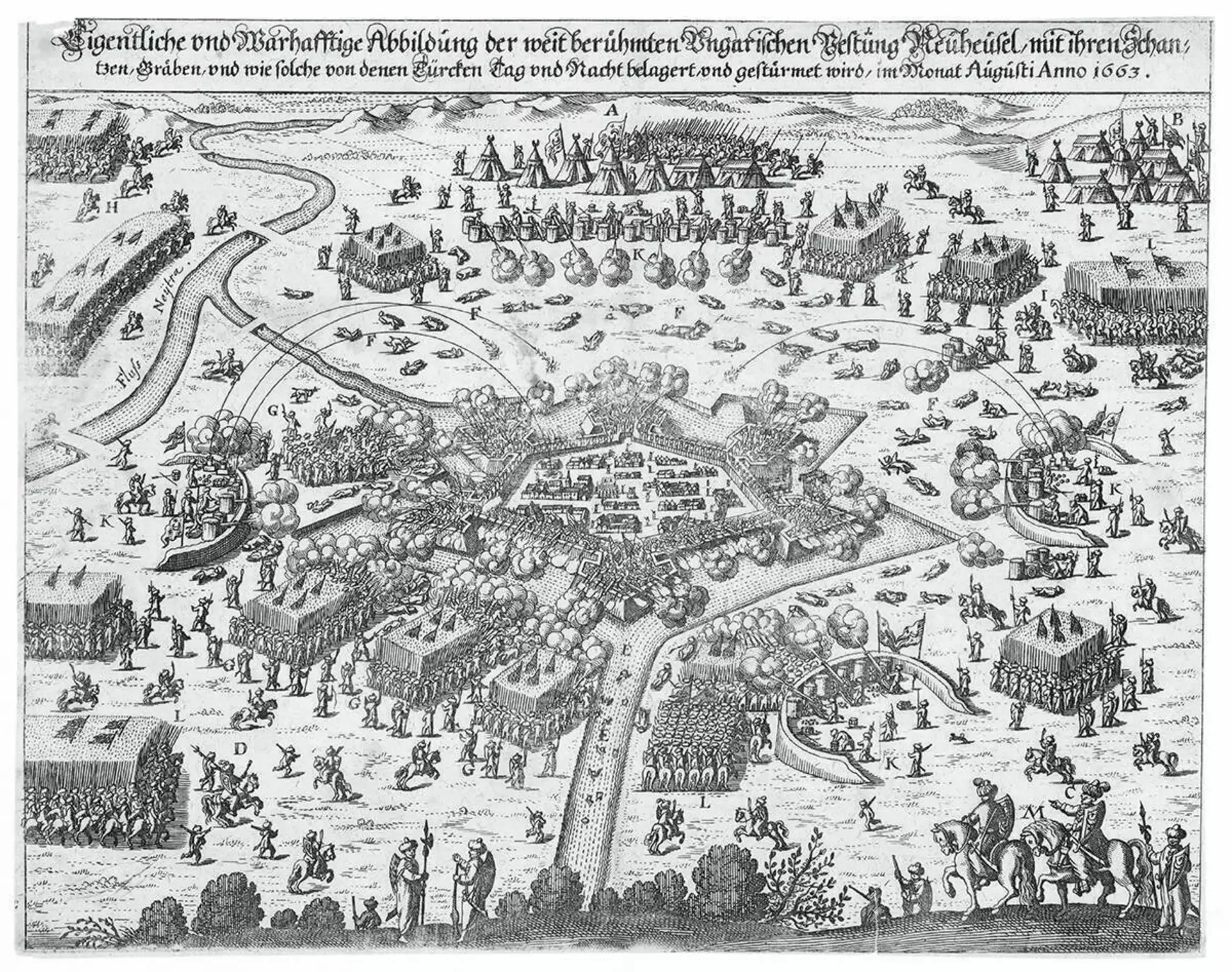 Érsekújvár oszmán ostroma 1663 augusztusában