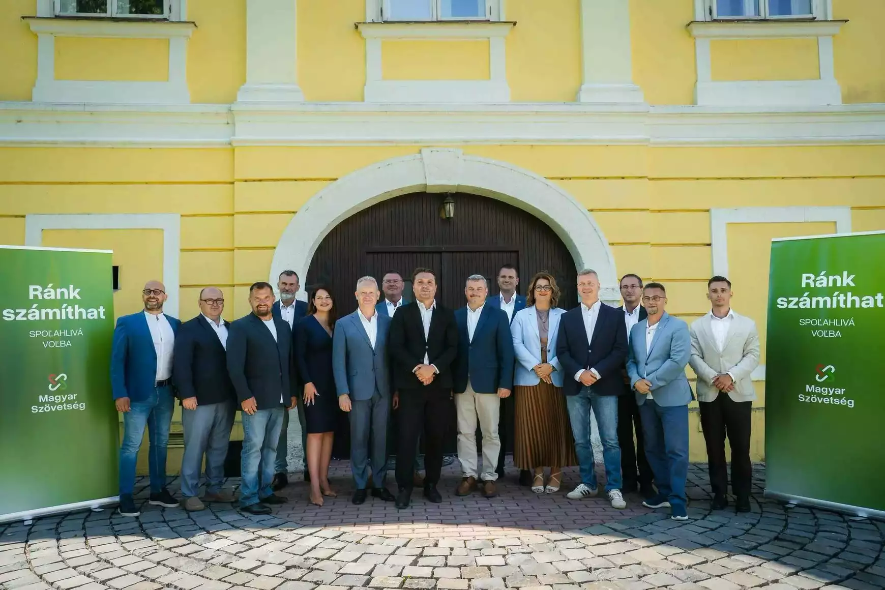 A Magyar Szövetség képviselőjelöltjei Nagyszombat megyében