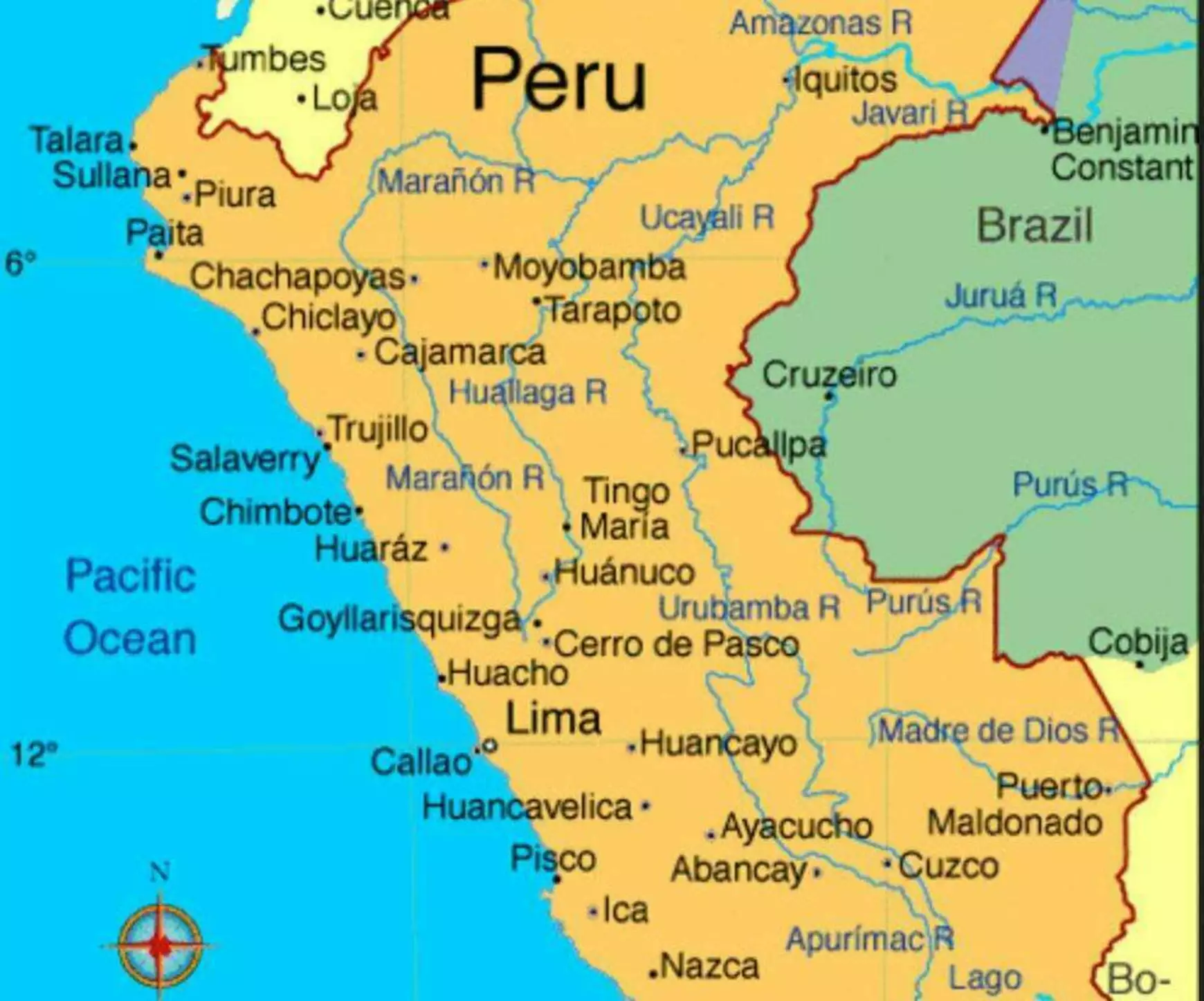 Peru - térkép - Flickr