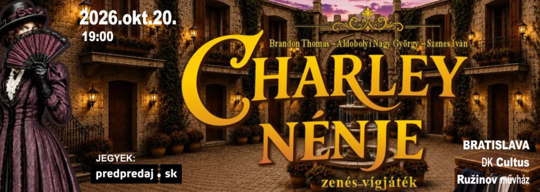 Charley nénje – zenés vígjáték 