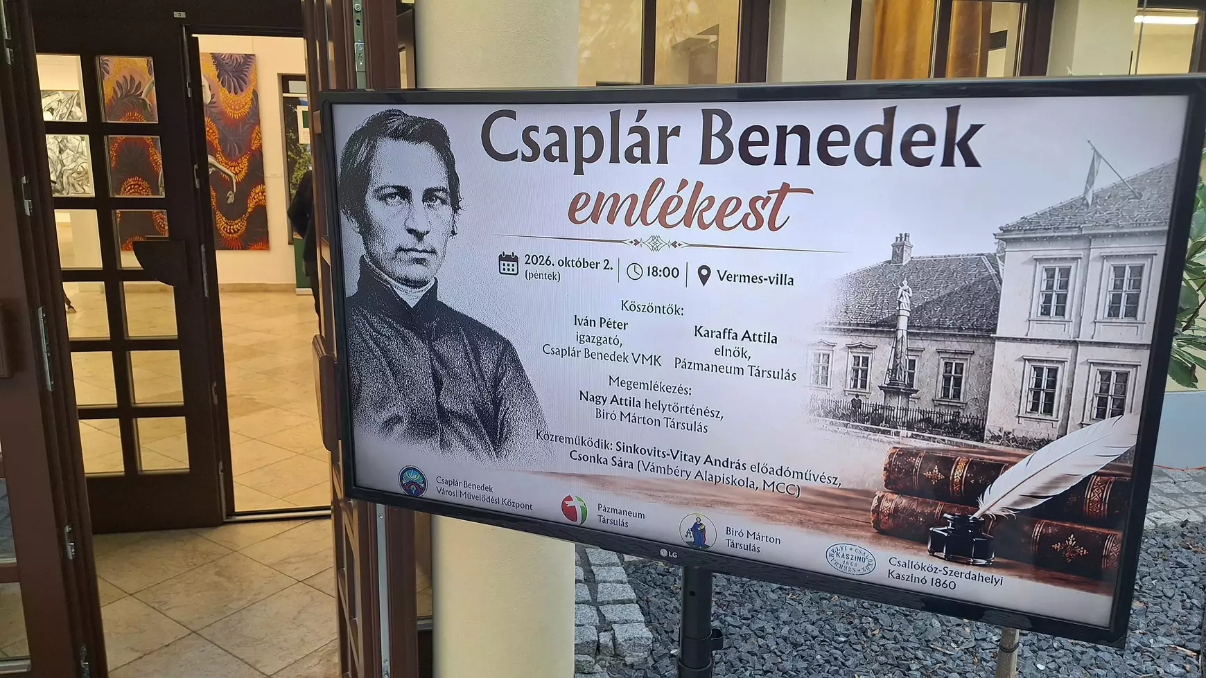 csaplar-benedek-emlekest