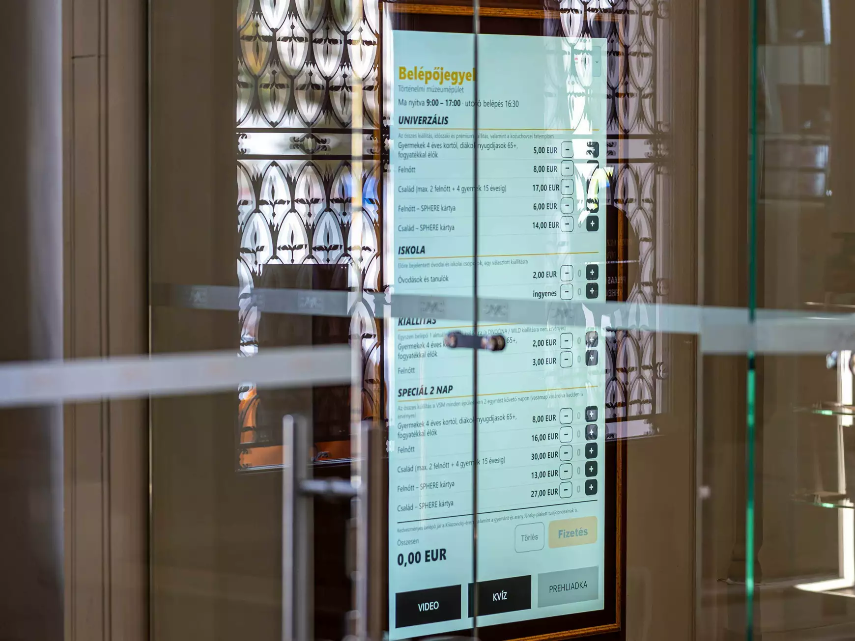 Kassa, Kelet-szlovákiai Múzeum, látogatóközpont, Museum Point II
