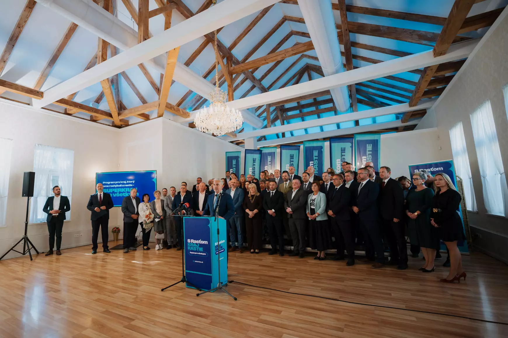 Rastislav Trnka, megyeelnök, Kassa megye, megyei választások, programbemutató