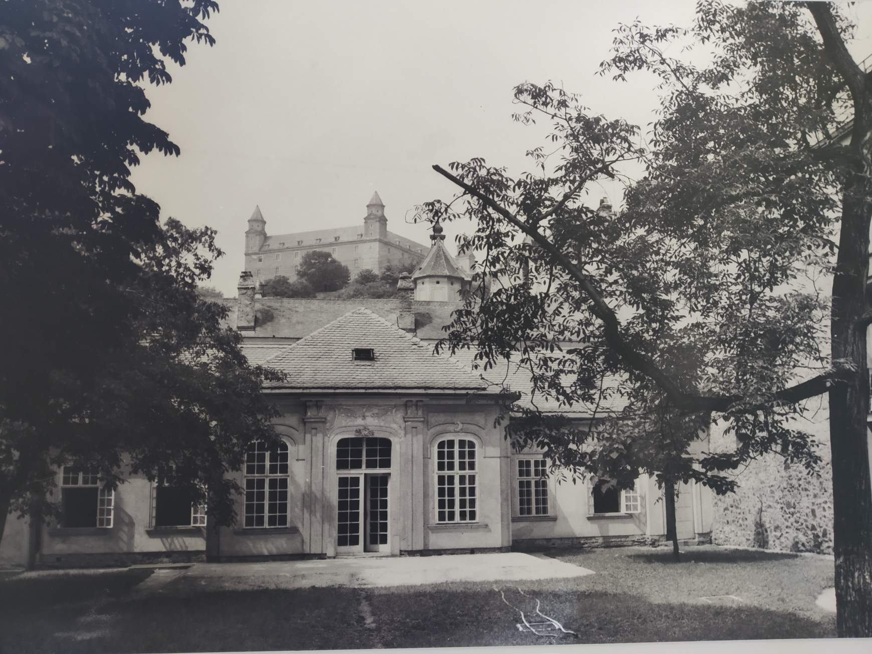A Liszt-pavilon a rekonstrukció előtt.