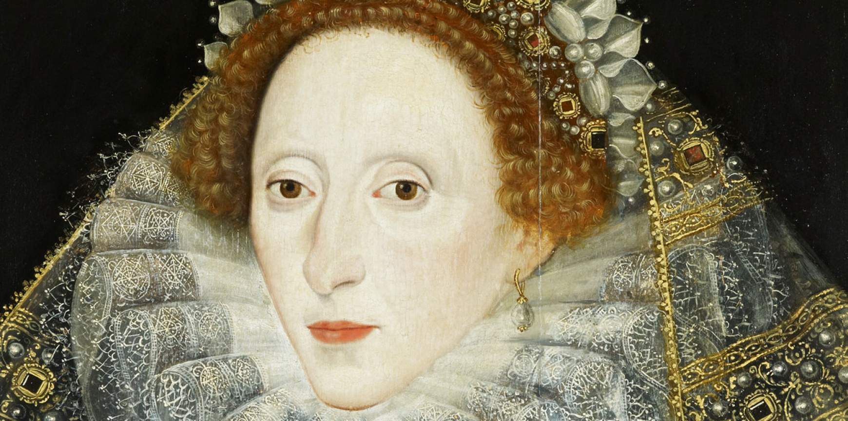 A Tudor-ház utolsó uralkodója, Anglia szűz királynéja, I. Erzsébet (Forrás: royal.uk)