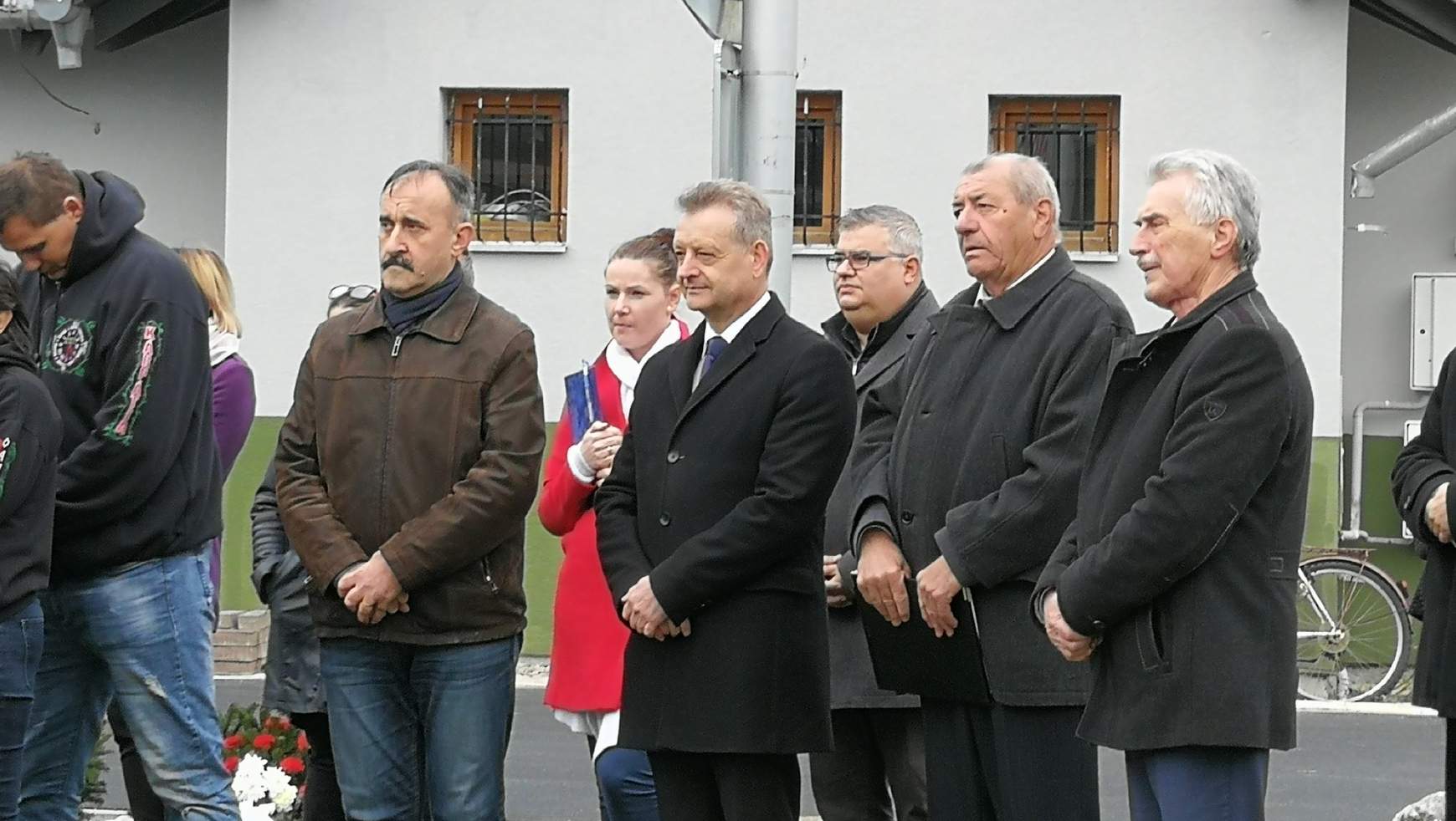 (jobbról) Gútai László, Kovács László, Karaffa Attila, Hájos Zoltán, A. Szabó László