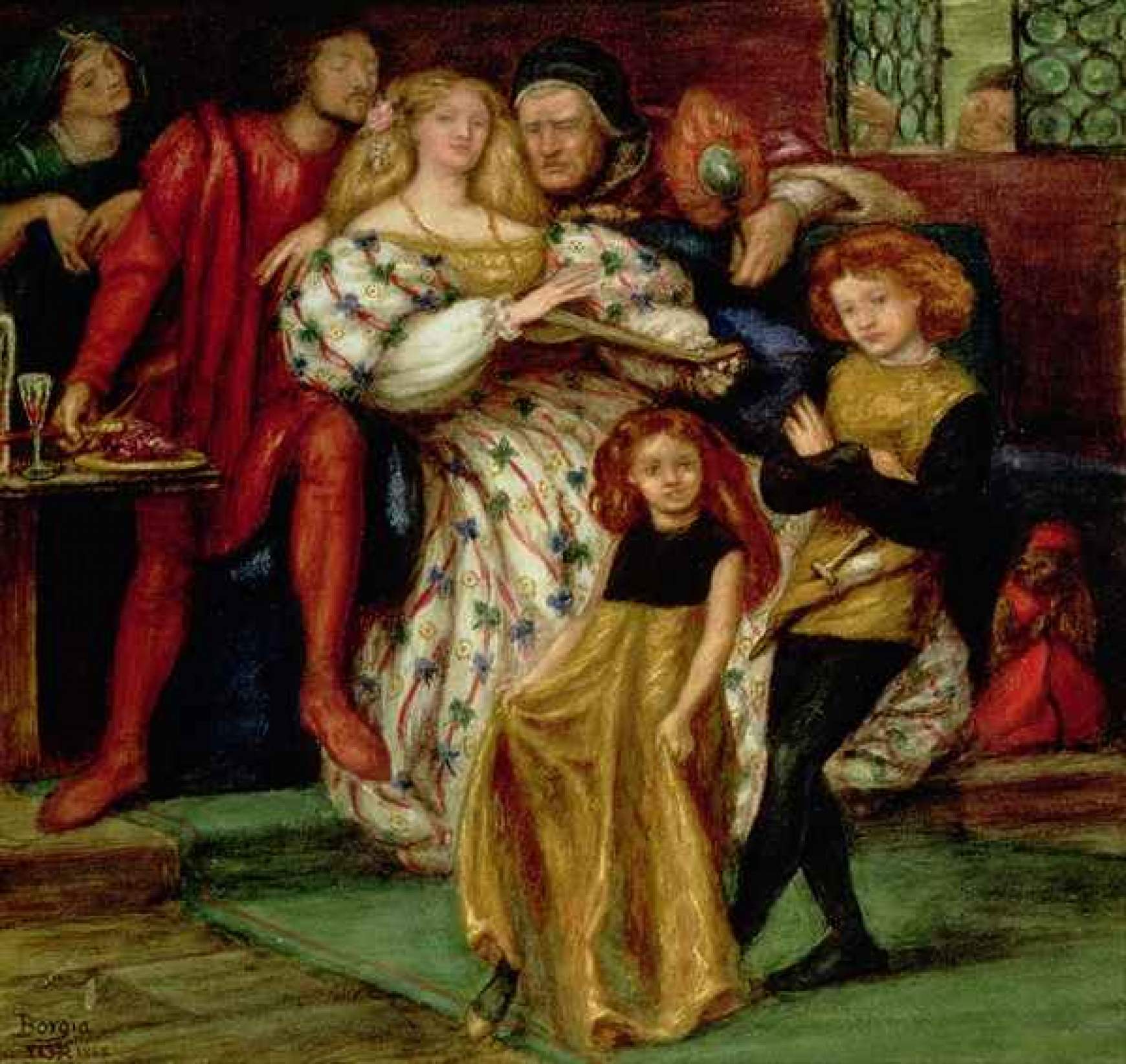 Dante Gabriel Rossetti: A Borgia család