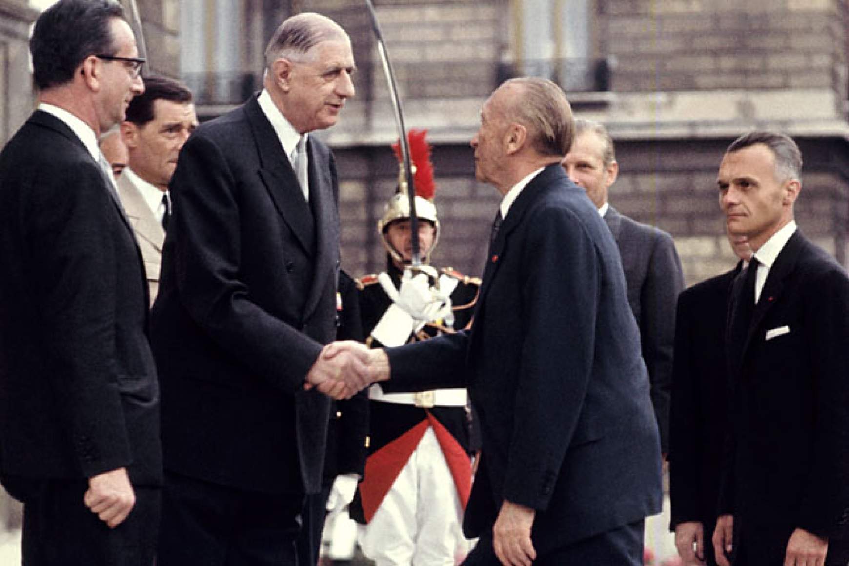 Charles de Gaulle és Konrad Adenauer