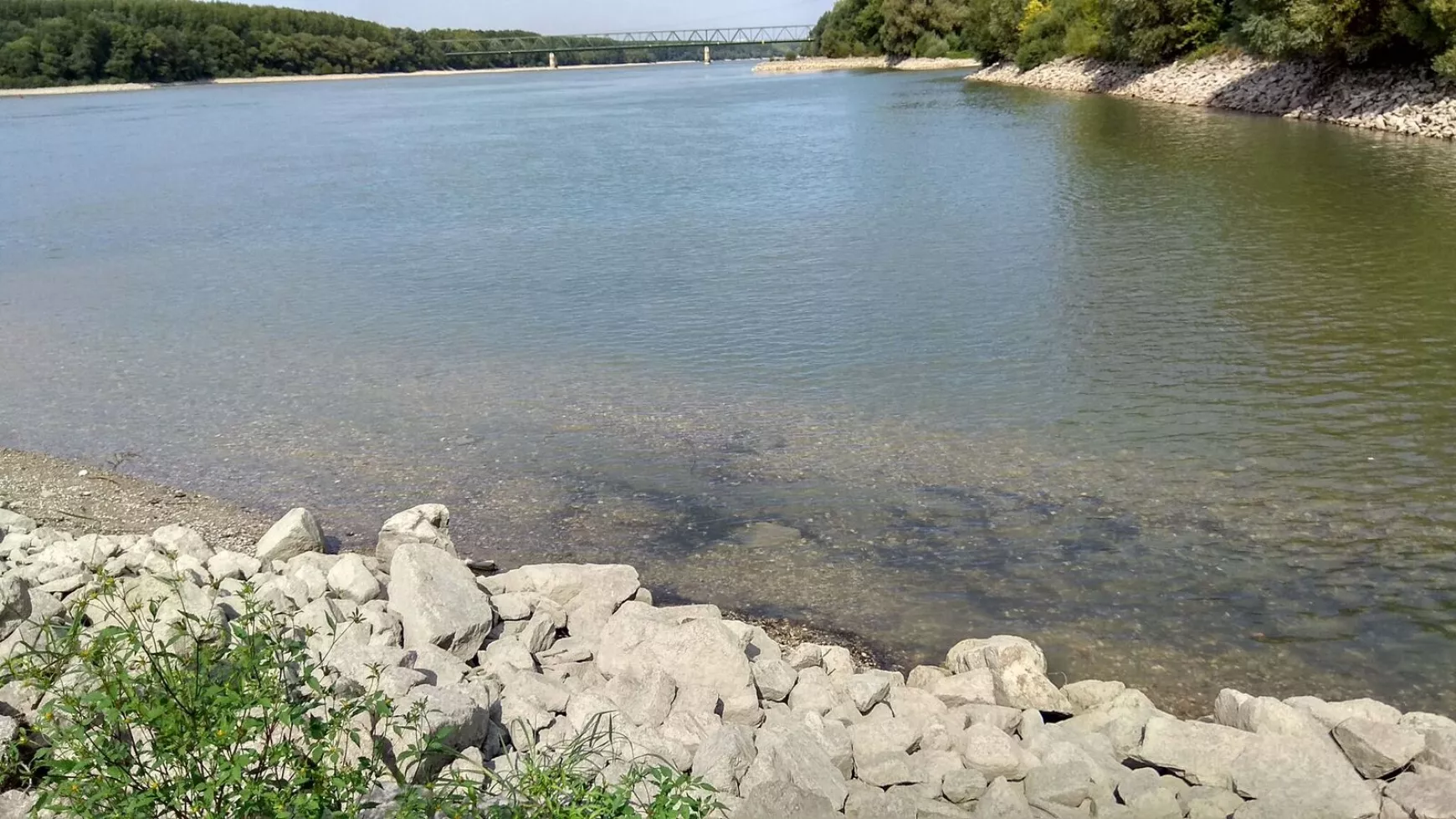 A Duna állása Medvénél, illetve a medvei hídnál A Duna állása Medvénél, illetve a medvei hídnál