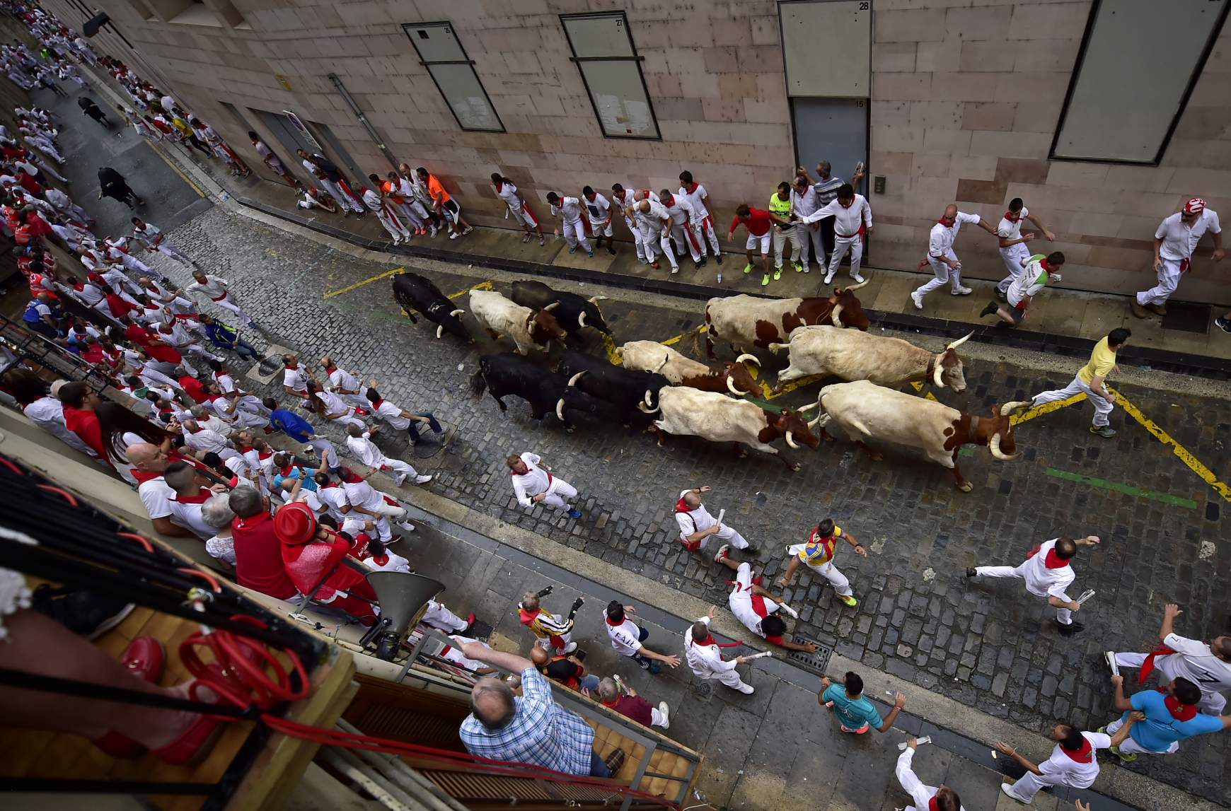 Pamplona - bikafuttatás
