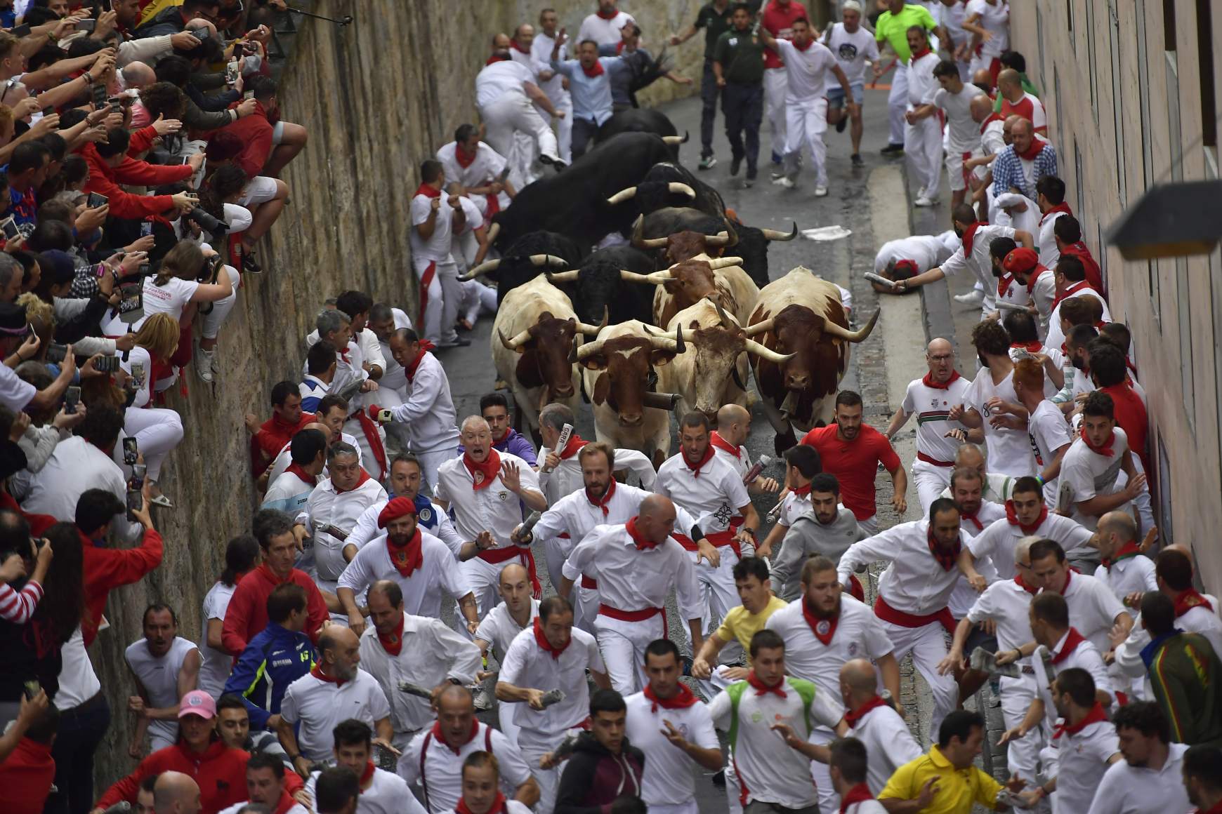 Pamplona - bikafuttatás Pamplona - bikafuttatás