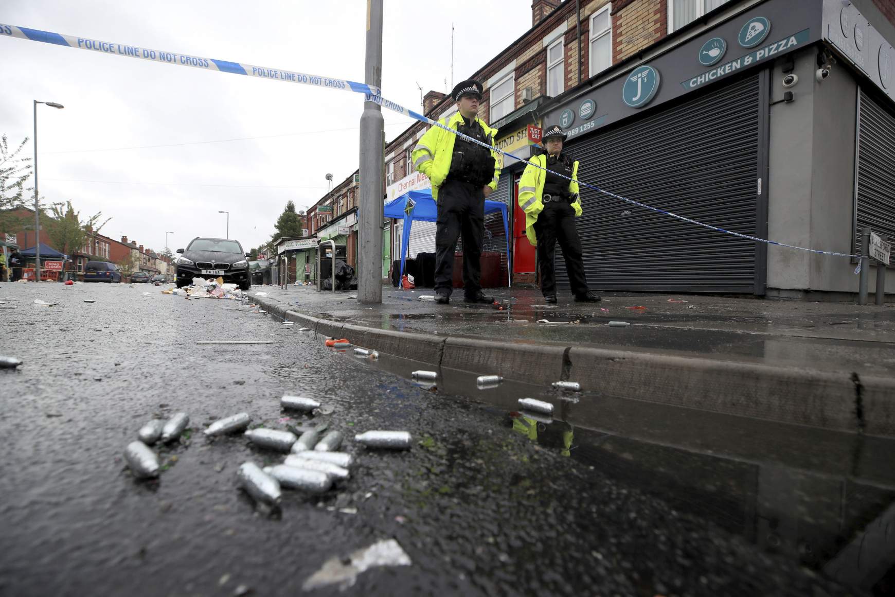 lövöldözés Manchesterben