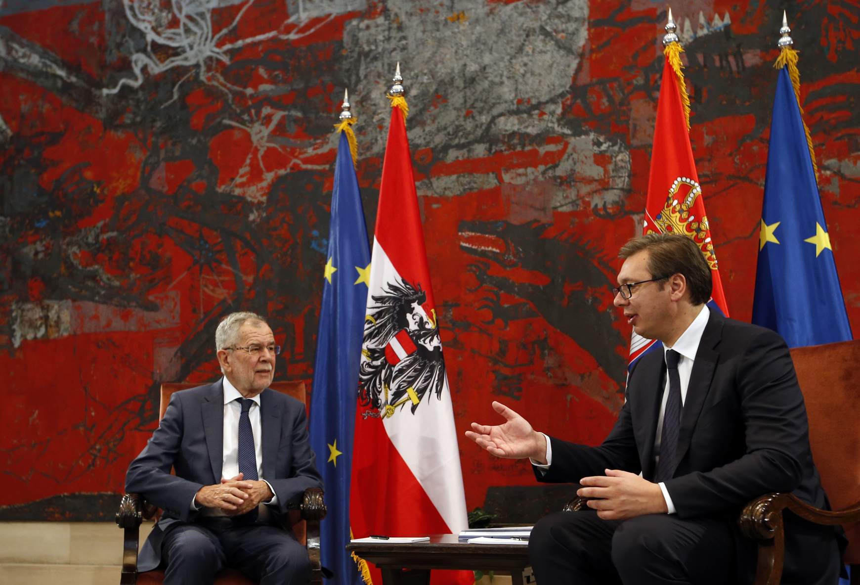Alexander Van Der Bellen Aleksandar Vučič Alexander Van Der Bellen Aleksandar Vučič