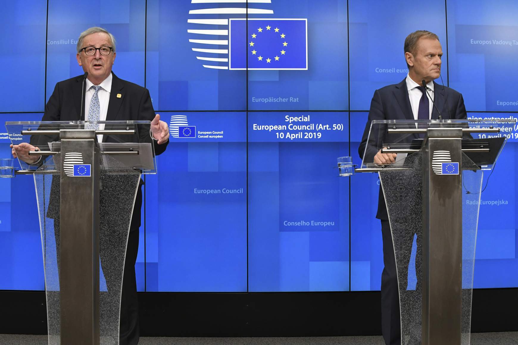 Donald Tusk Jean-Claude Juncker