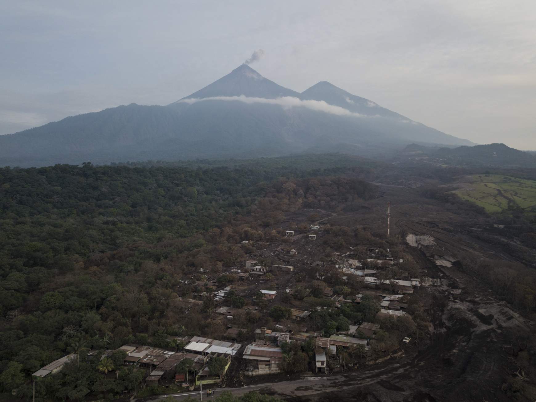 Guatemala - vulkán Guatemala - vulkán