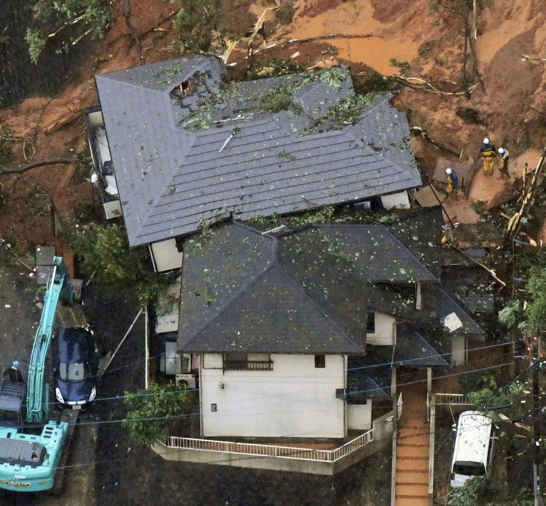 Japán - földcsuszamlás