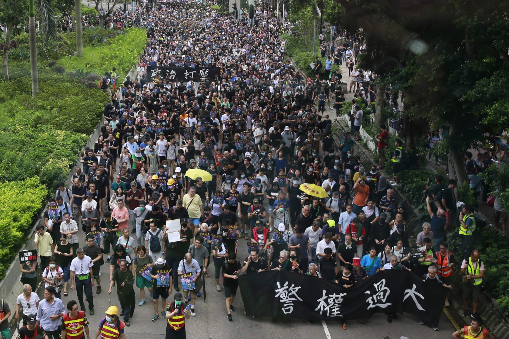 Hongkong tüntetés