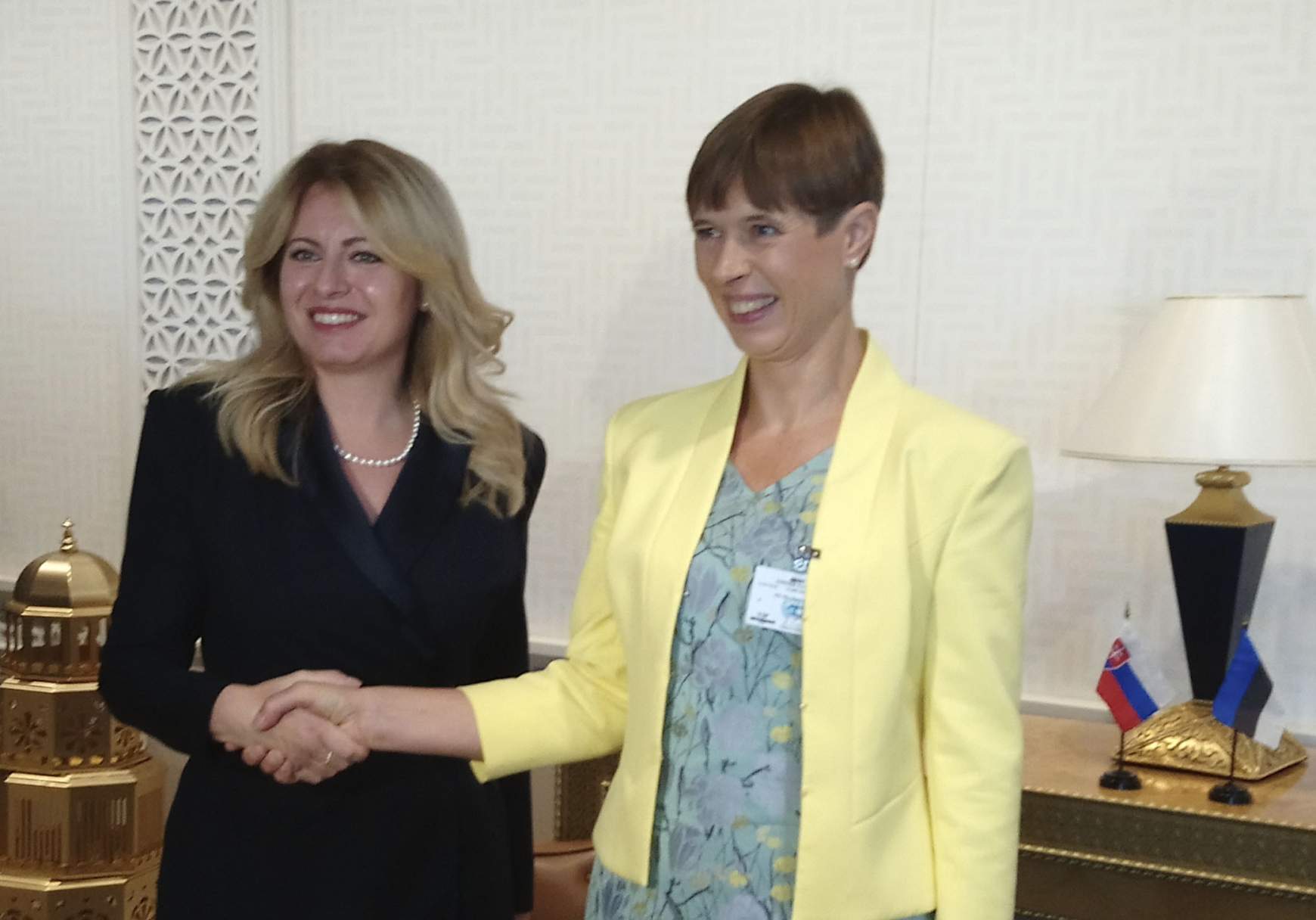 Zuzana Čaputová, Kersti Kaljulaid Zuzana Čaputová, Kersti Kaljulaid