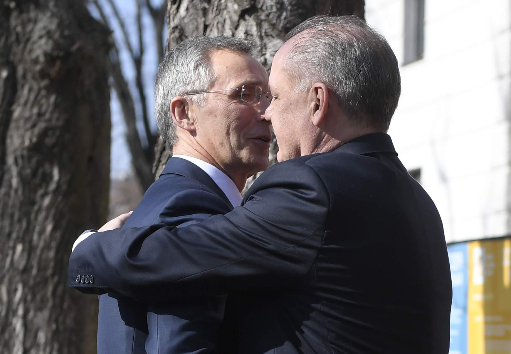 Andrej Kiska Jens Stoltenberg Andrej Kiska Jens Stoltenberg