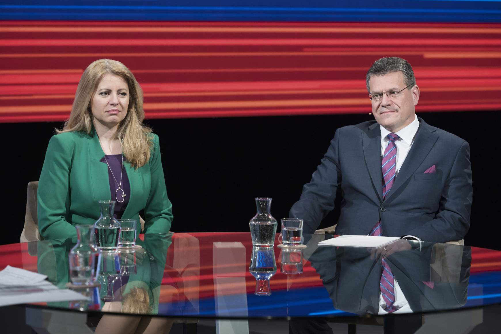 Zuzana Čaputová Maroš Šefčovič Zuzana Čaputová Maroš Šefčovič
