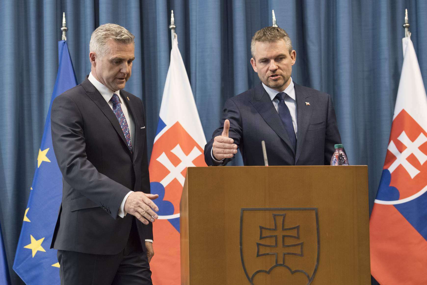 Peter Pellegrini, Tibor Gašpar Peter Pellegrini, Tibor Gašpar
