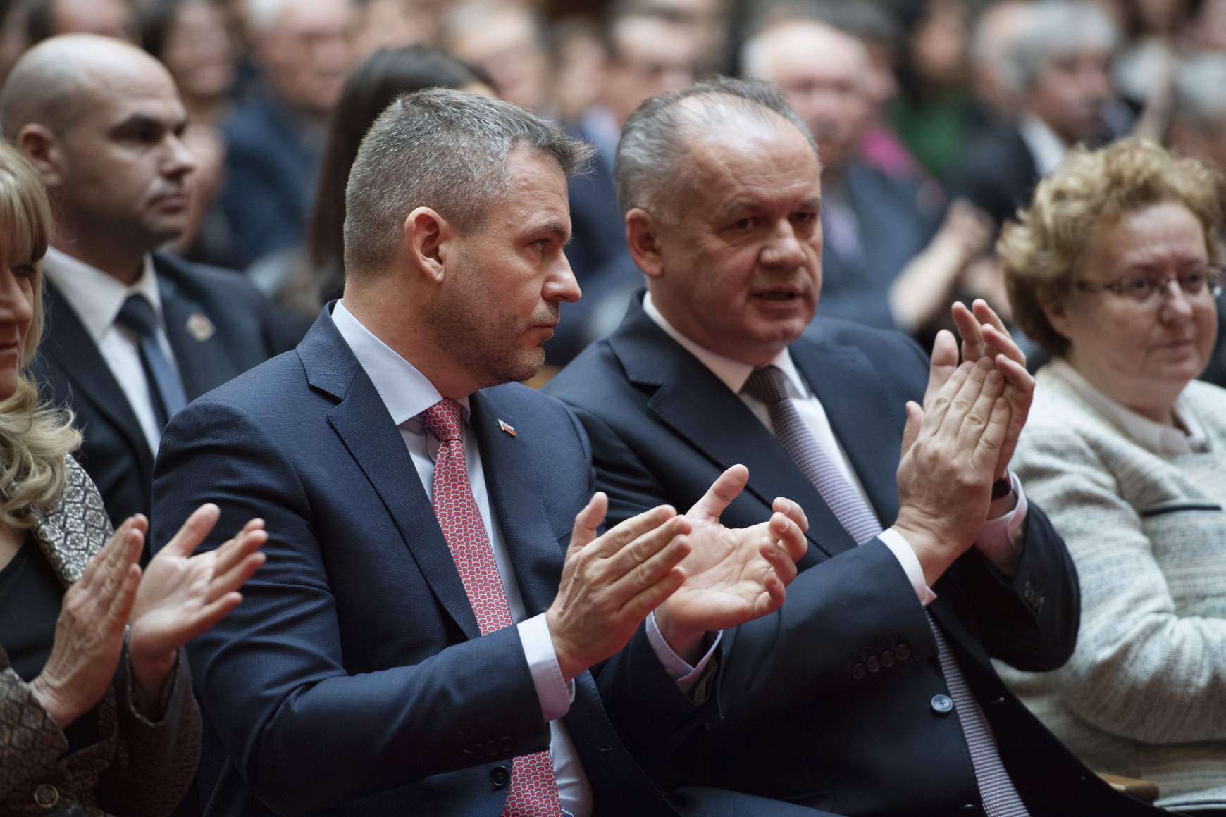 Andrej Kiska Peter Pellegrini