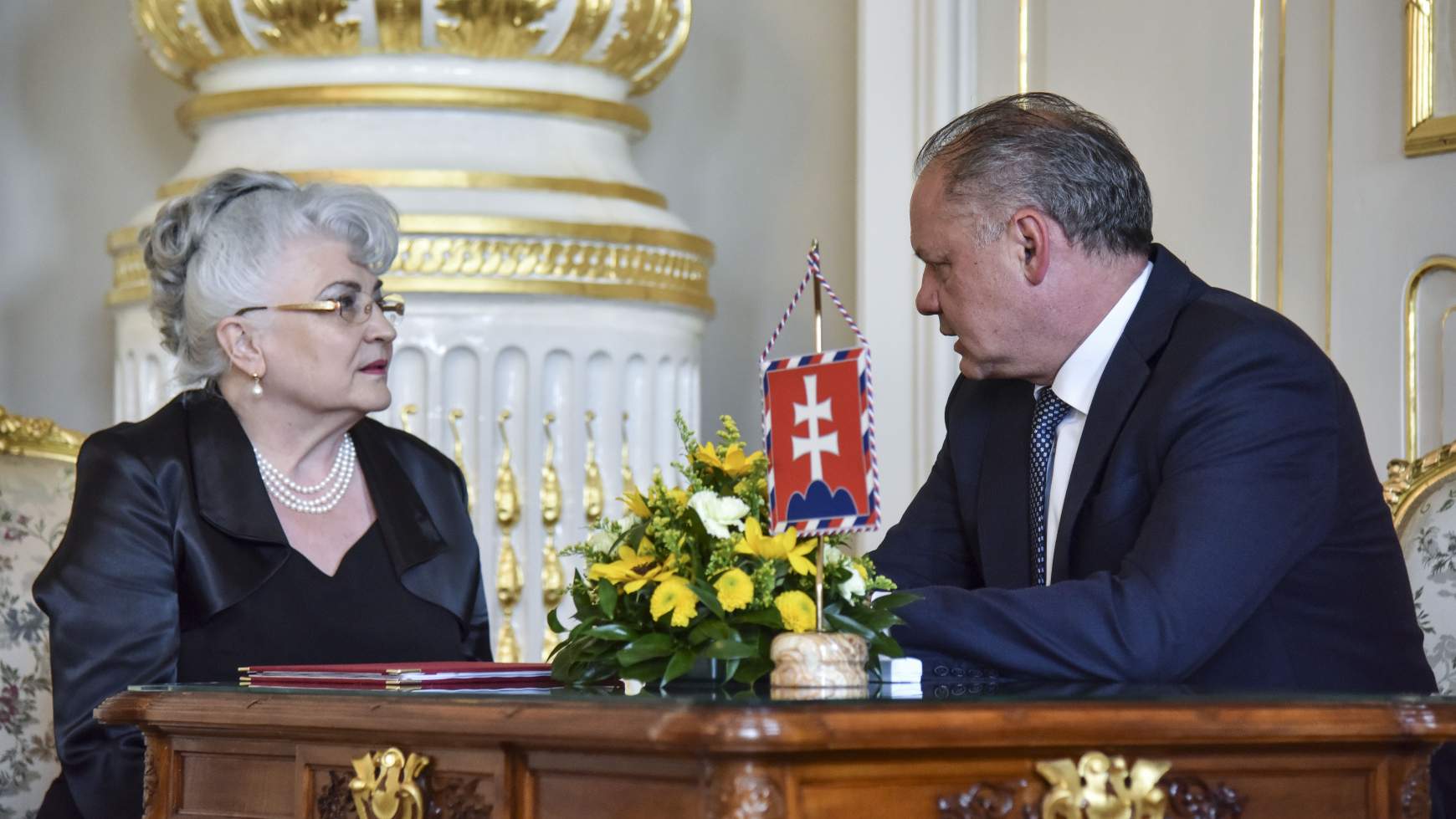 Andrej Kiska Daniela Švecová Andrej Kiska Daniela Švecová
