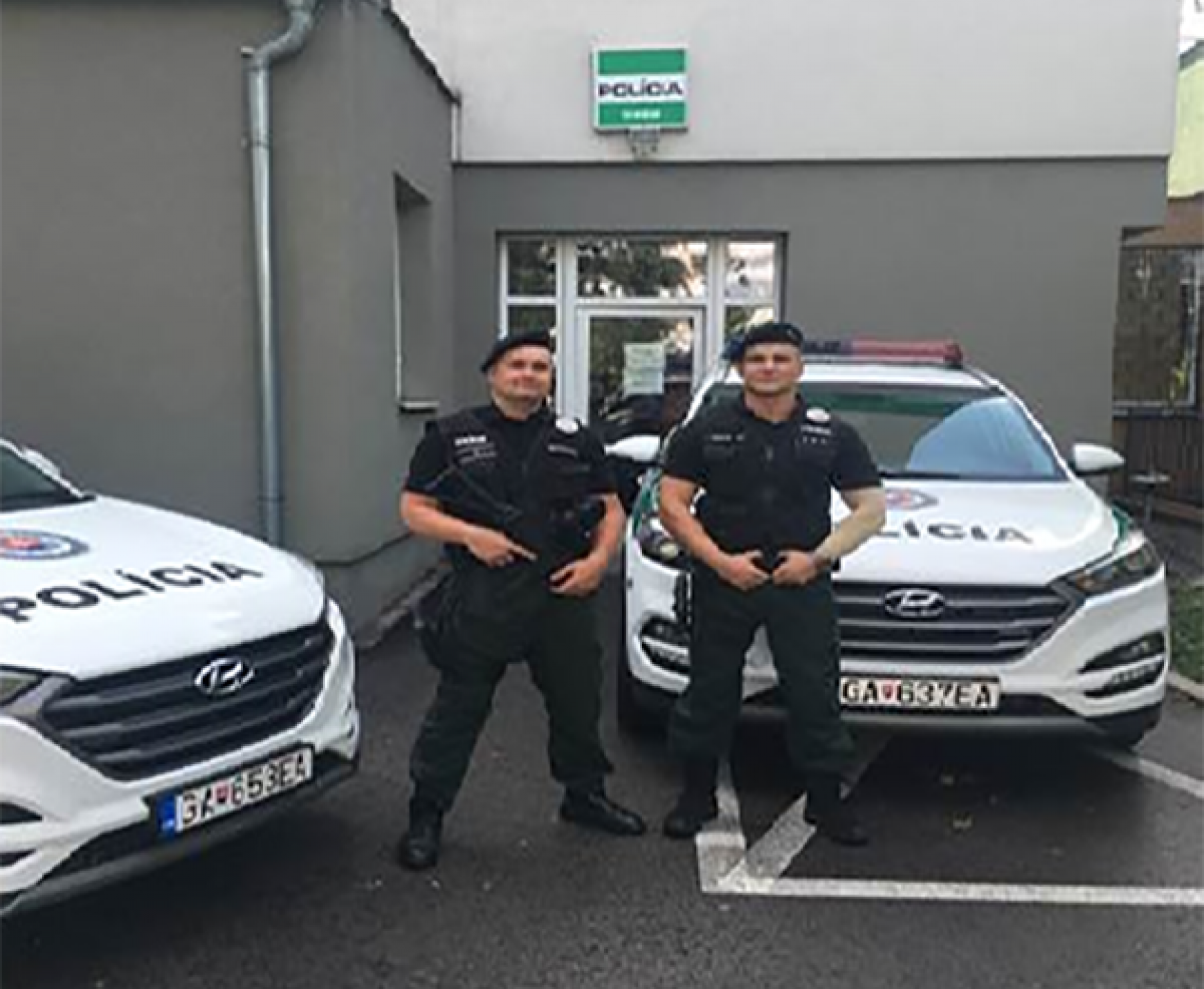 Galántai rendőrök Galántai rendőrök