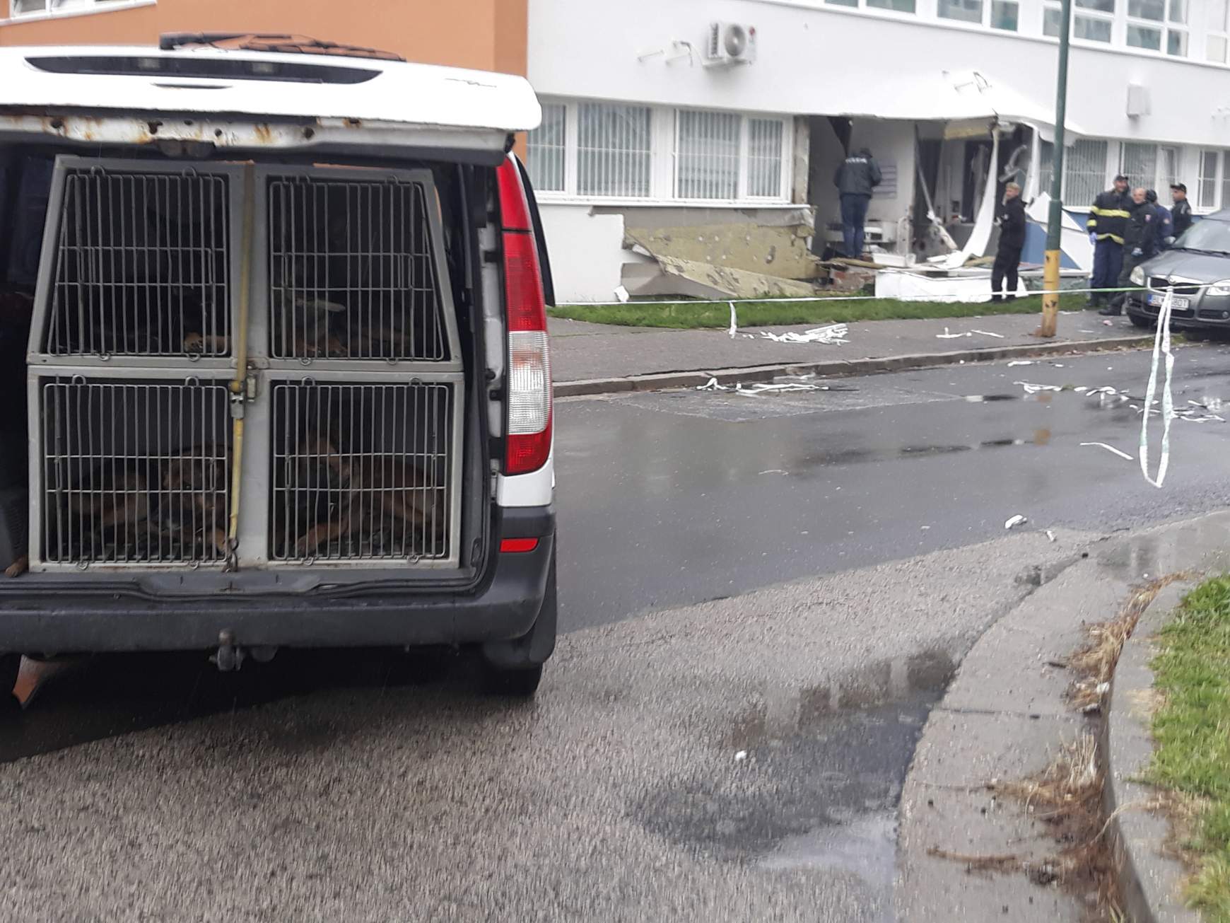 Vereknyei egészségügyi központ - robbanás Vereknyei egészségügyi központ - robbanás