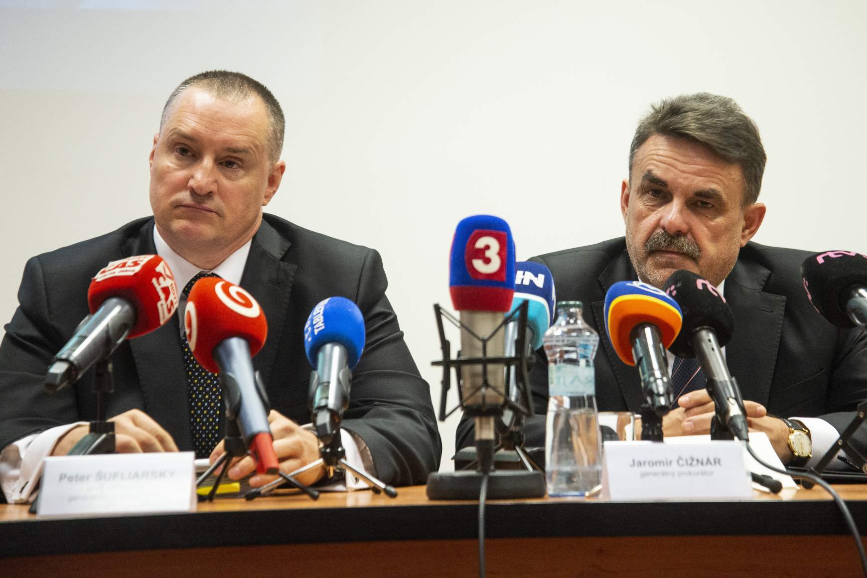 Kuciak-gyilkosság, sajtótájékoztató, Jaromír Čižnár Kuciak-gyilkosság, sajtótájékoztató, Jaromír Čižnár