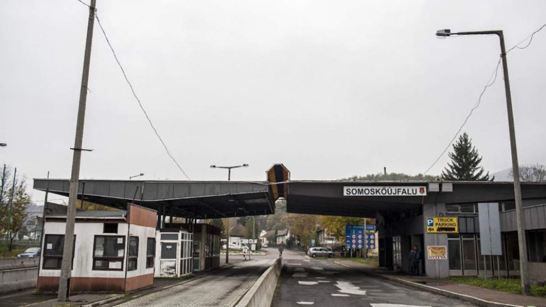 Somoskőújfalu, szlovák-magyar határ Somoskőújfalu, szlovák-magyar határ