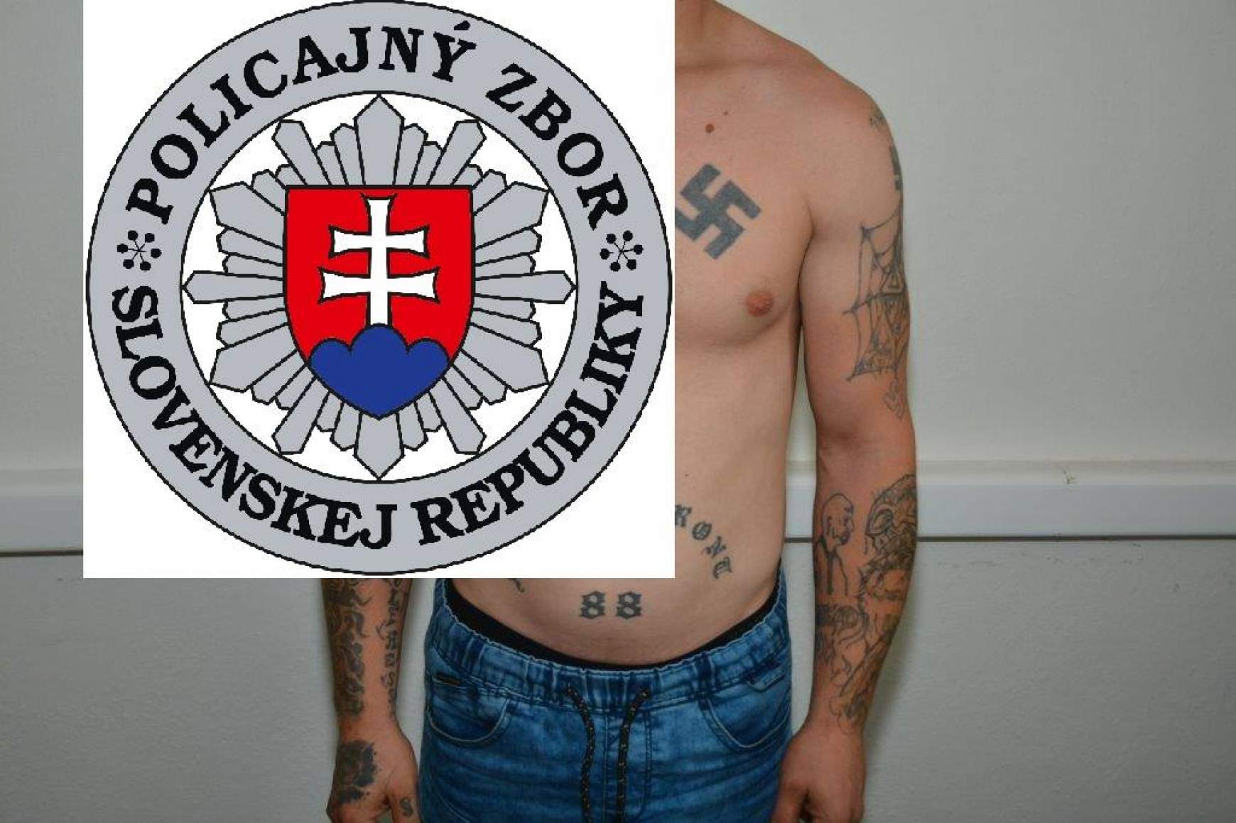 Szélsőséges férfi, neonáci Szélsőséges férfi, neonáci