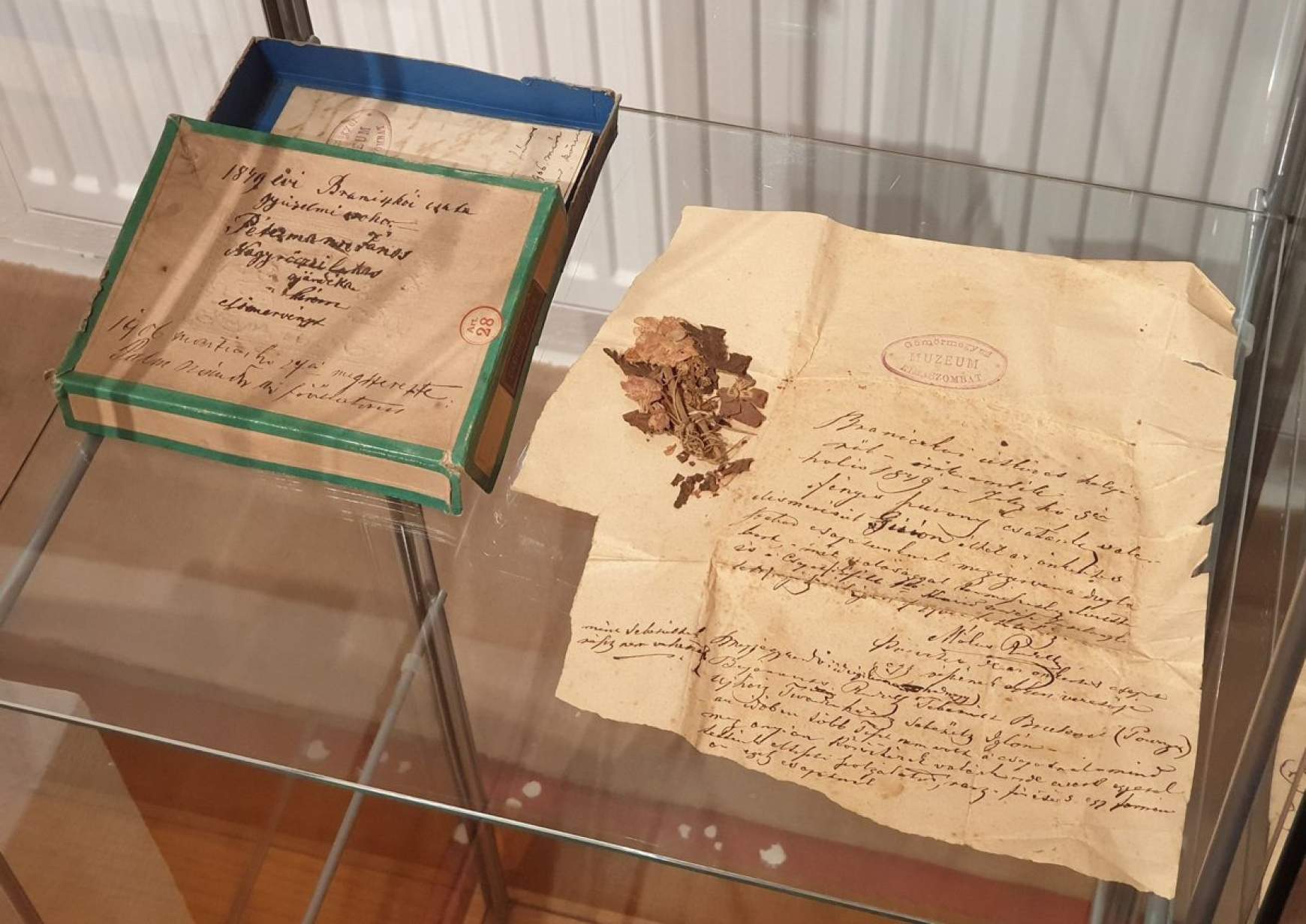 A hónap műtárgya a branyiszkói csatából származó győzelmi csokor
