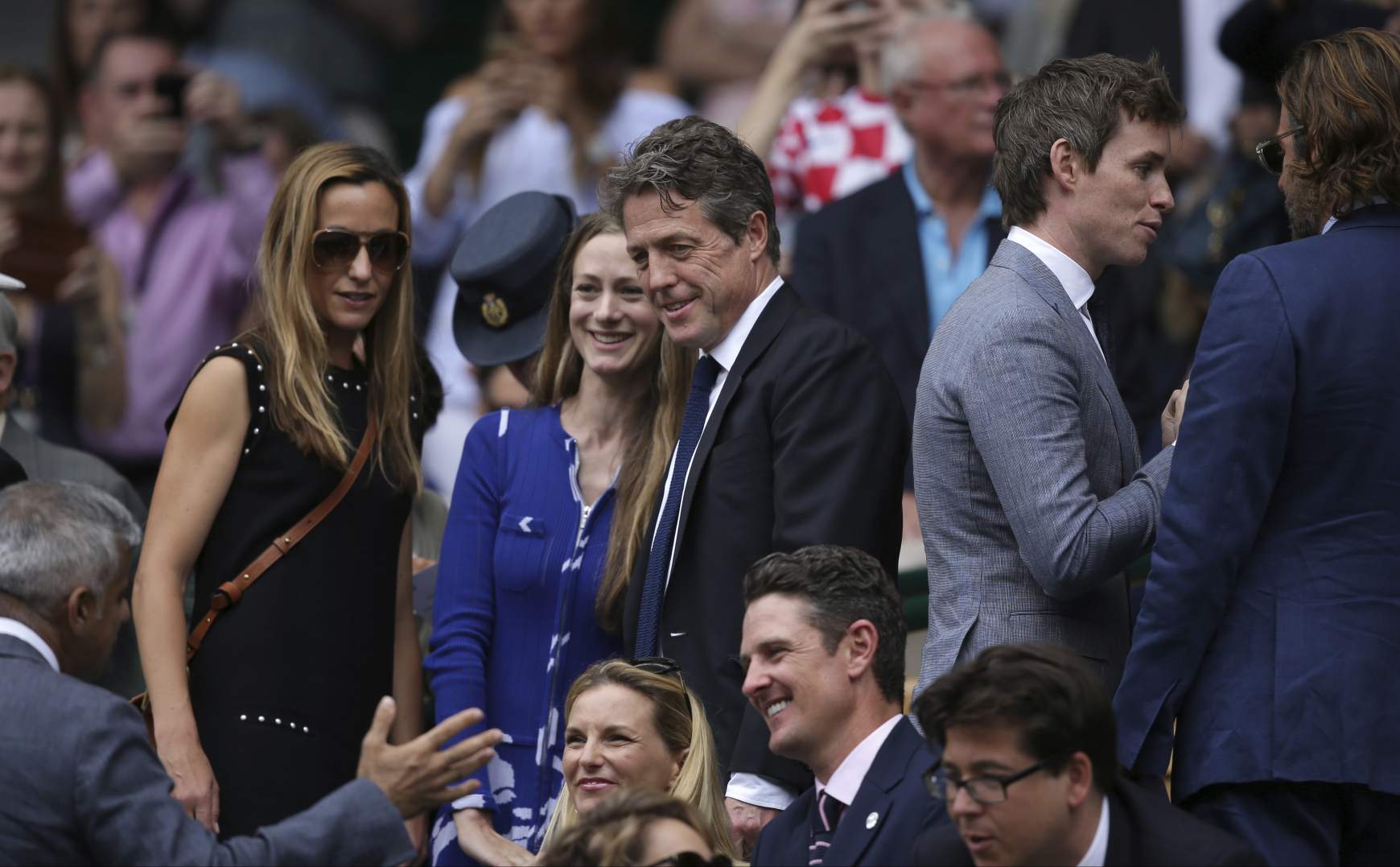 Hugh Grant Anna Eberstein Hugh Grant Anna Eberstein
