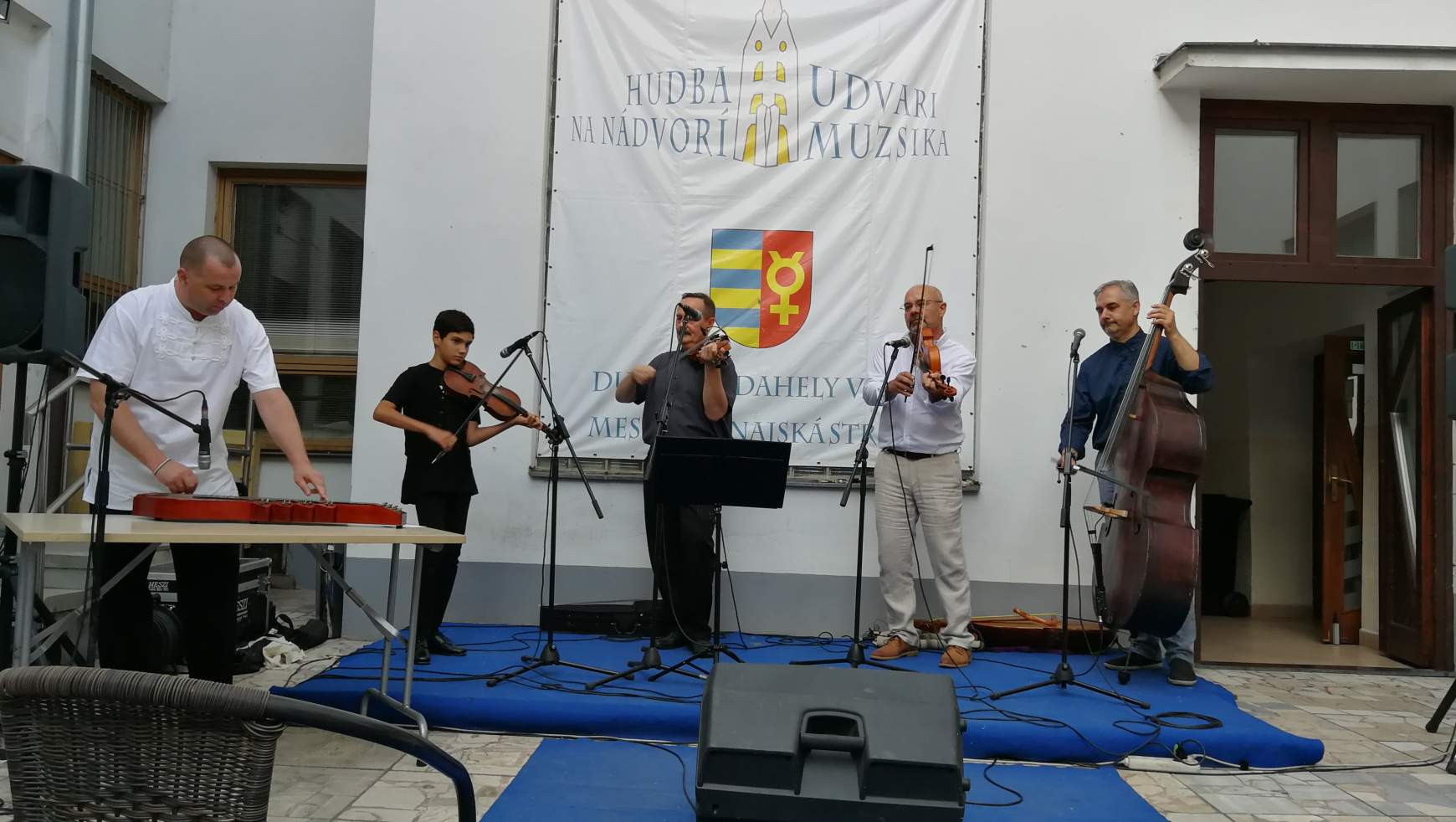 (balról) Balogh László, Varga Zaránd, Boráros Pál, Kevický Péter és Szabó János