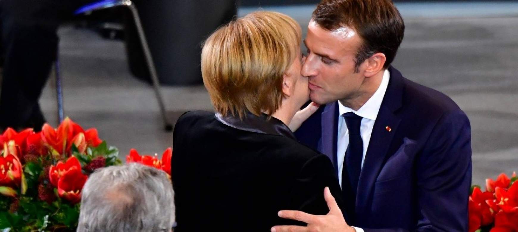 Angela Merkel és Emmanuel Macron