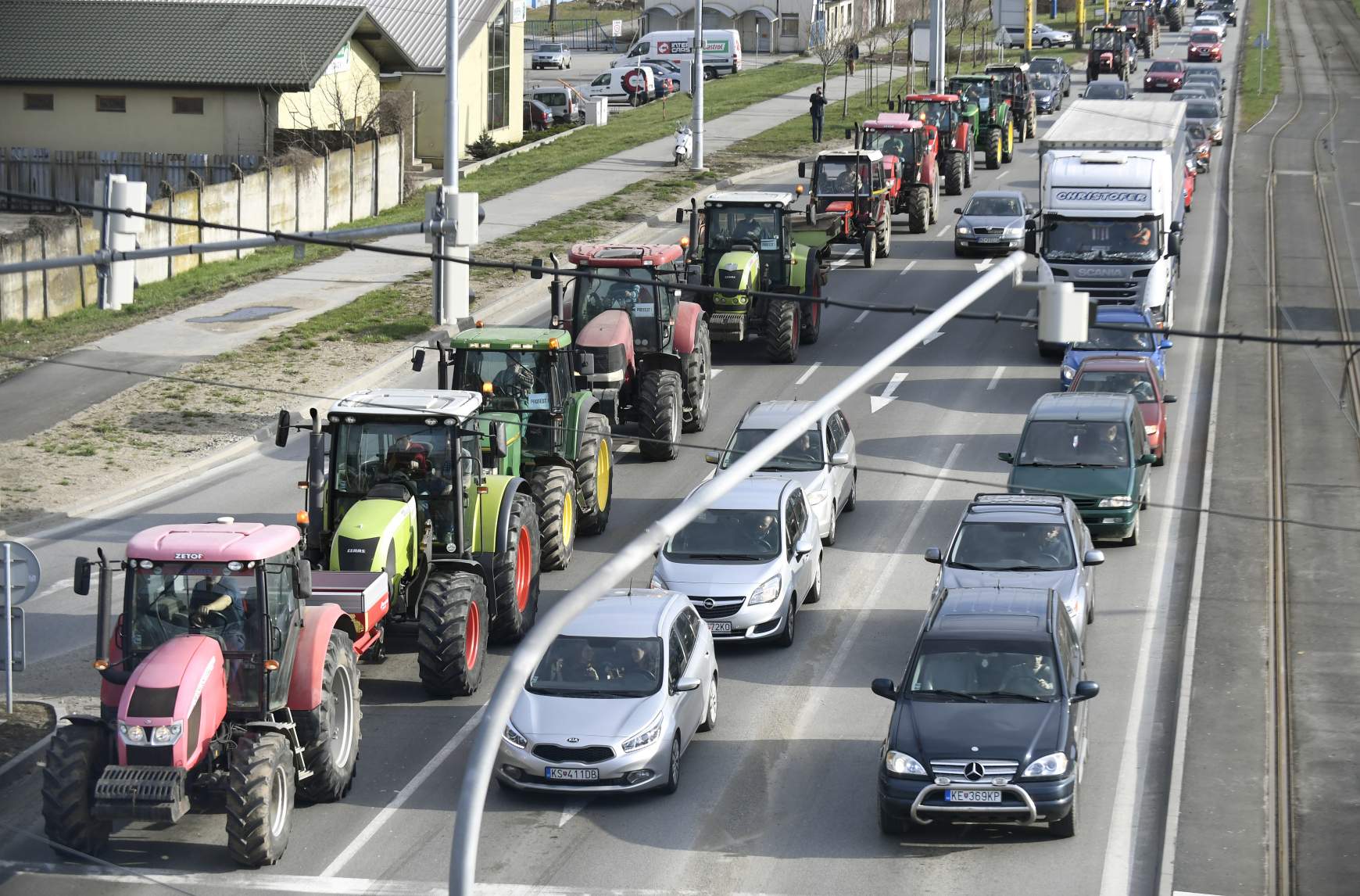 kassai traktoros tüntetés – 2018. ápr. 5.
