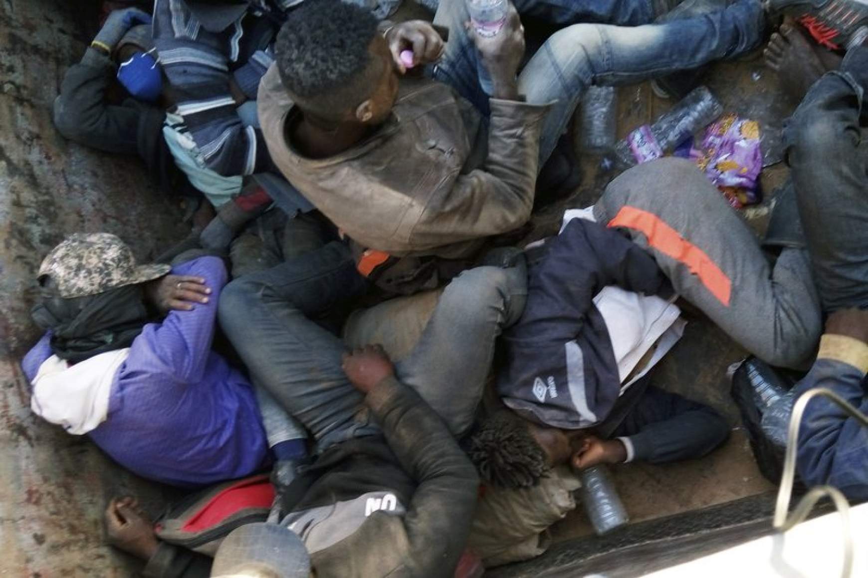 Afrikai menekültek