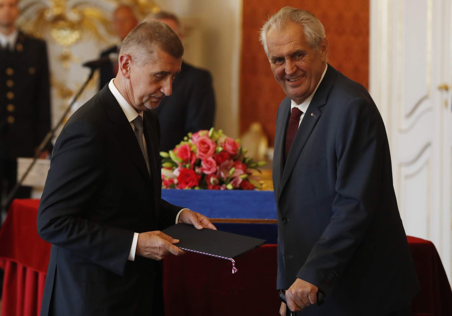 Miloš Zeman, Andrej Babiš Miloš Zeman, Andrej Babiš