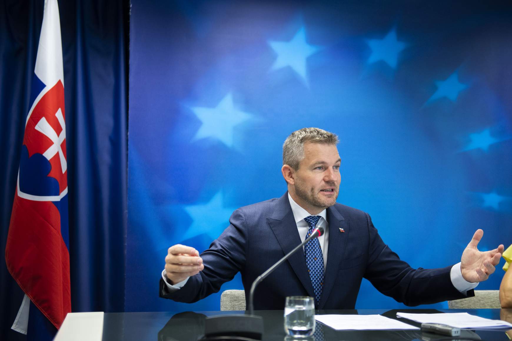 Peter Pellegrini EU-csúcs