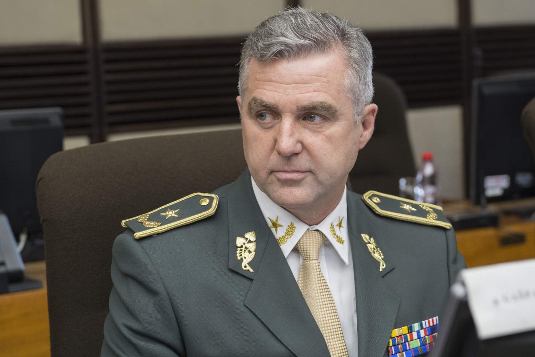 Tibor Gašpar rendőr főparancsnoko - 2018. április Tibor Gašpar rendőr főparancsnoko - 2018. április