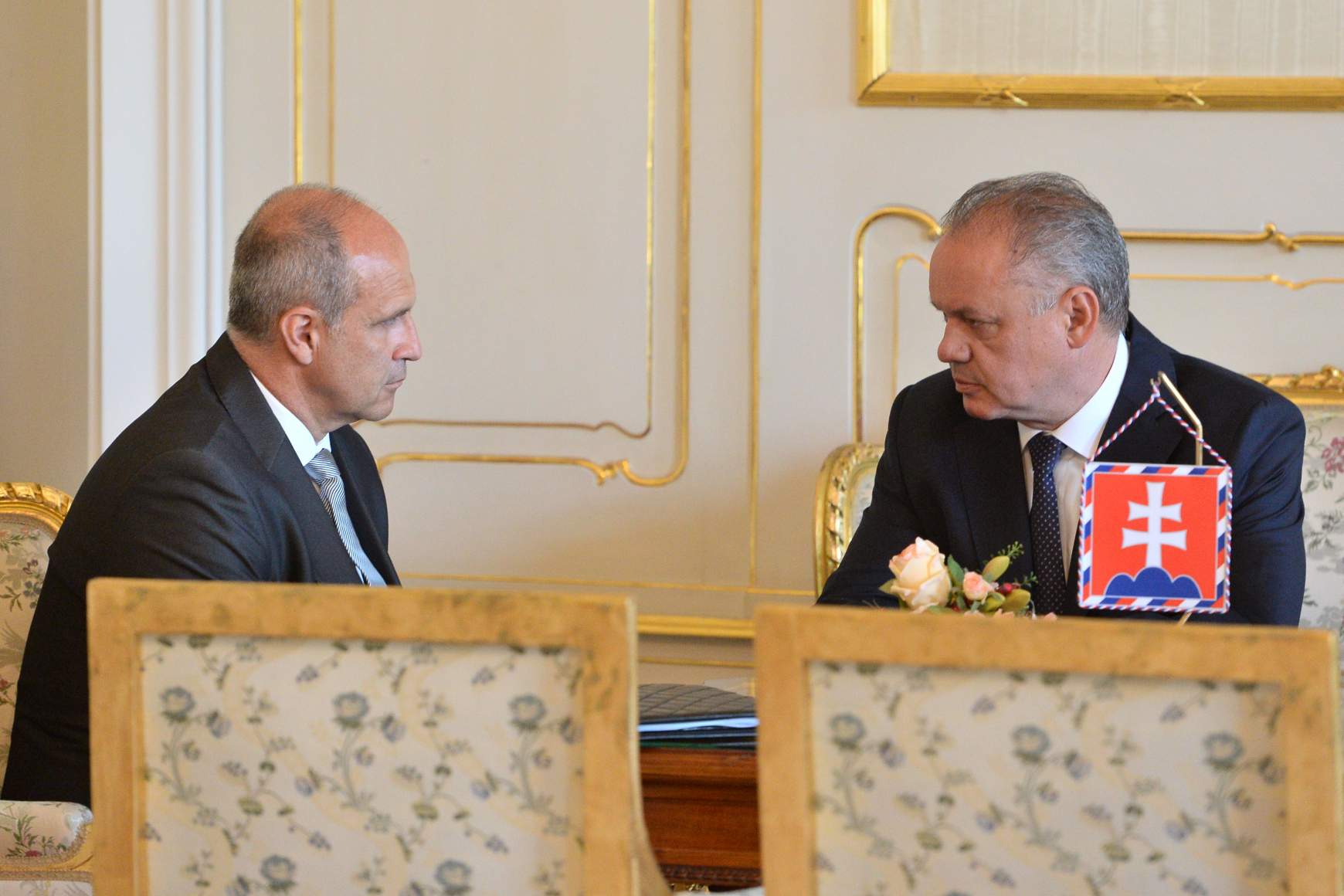 Milan Lučanský, Andrej Kiska Milan Lučanský, Andrej Kiska