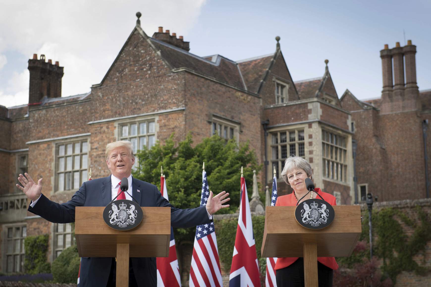 Theresa May Donald Trump Theresa May Donald Trump